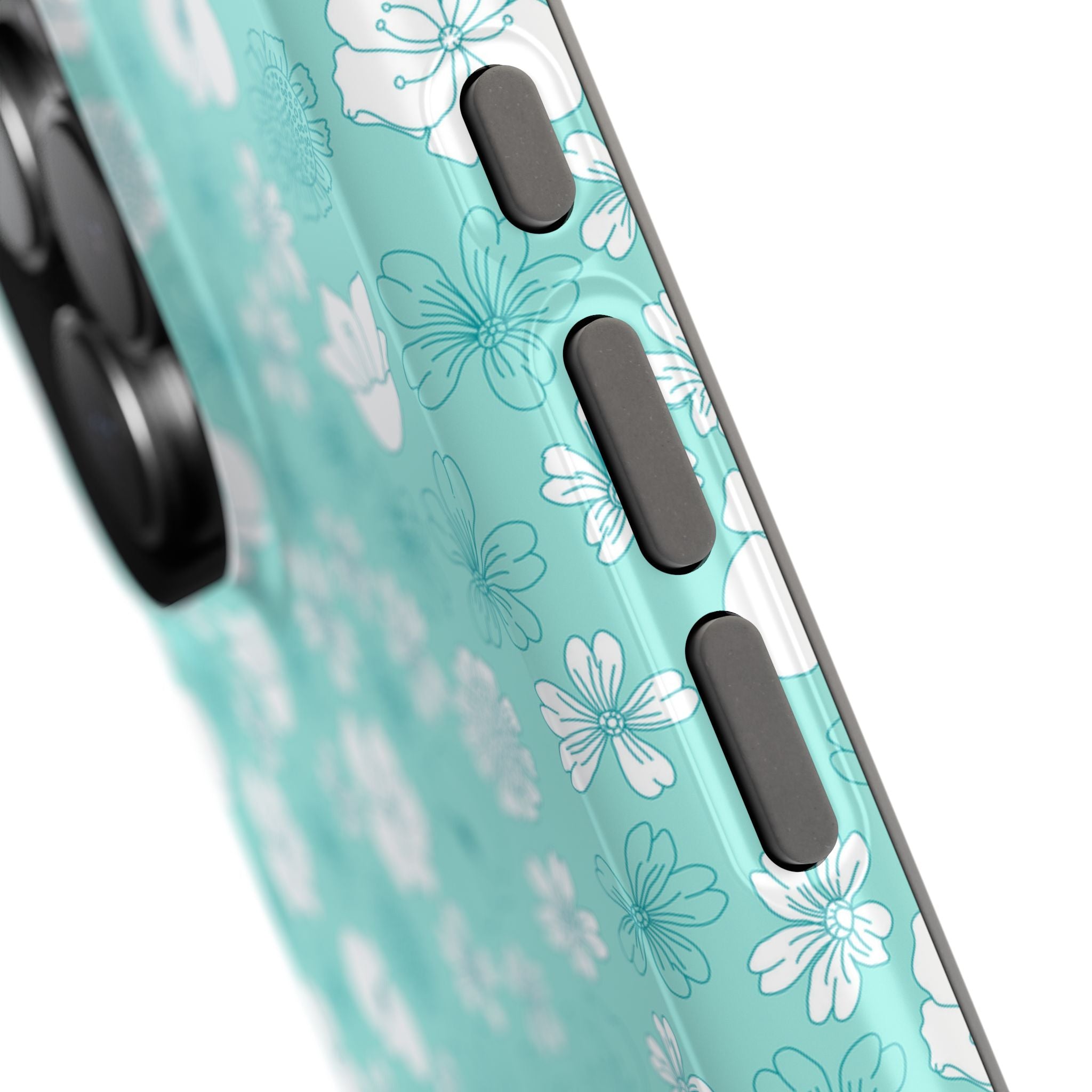 Floral Frost | Teal Floral Case