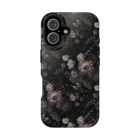 Midnight Curse | Black Floral Case