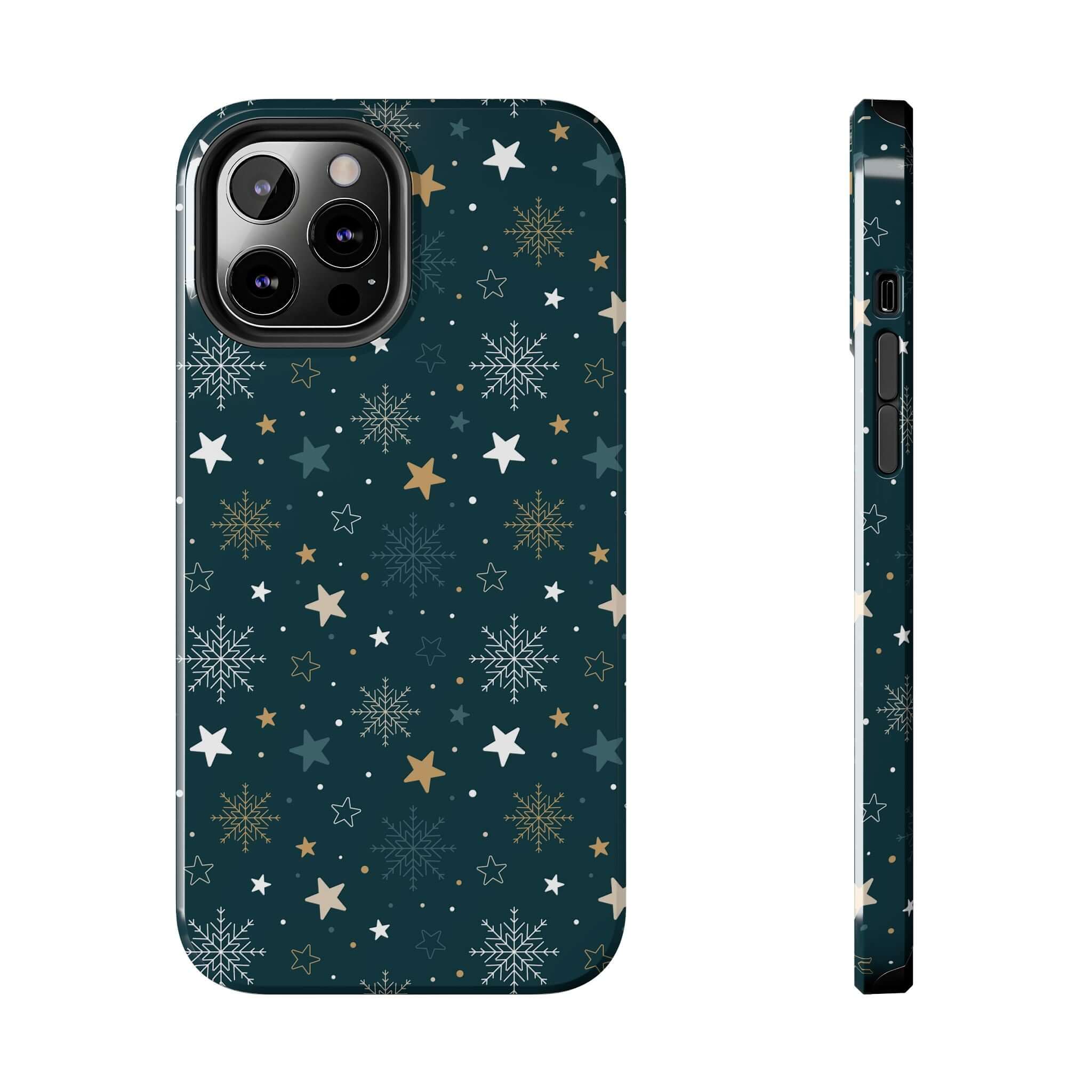 Frosted Wishes | Christmas Snowflake Case - Phone Case For