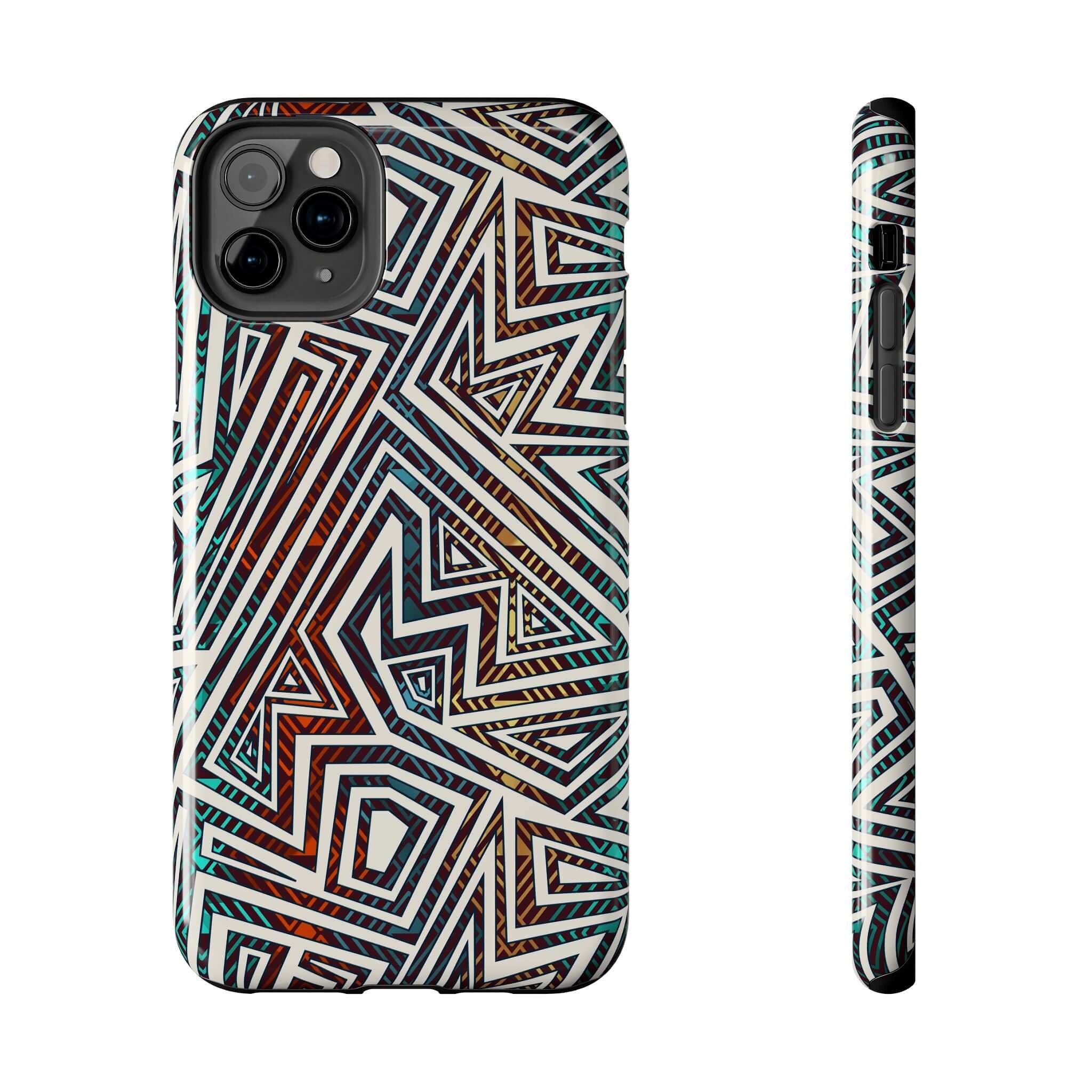 Tribal Echo | Maze Case - Phone Case For