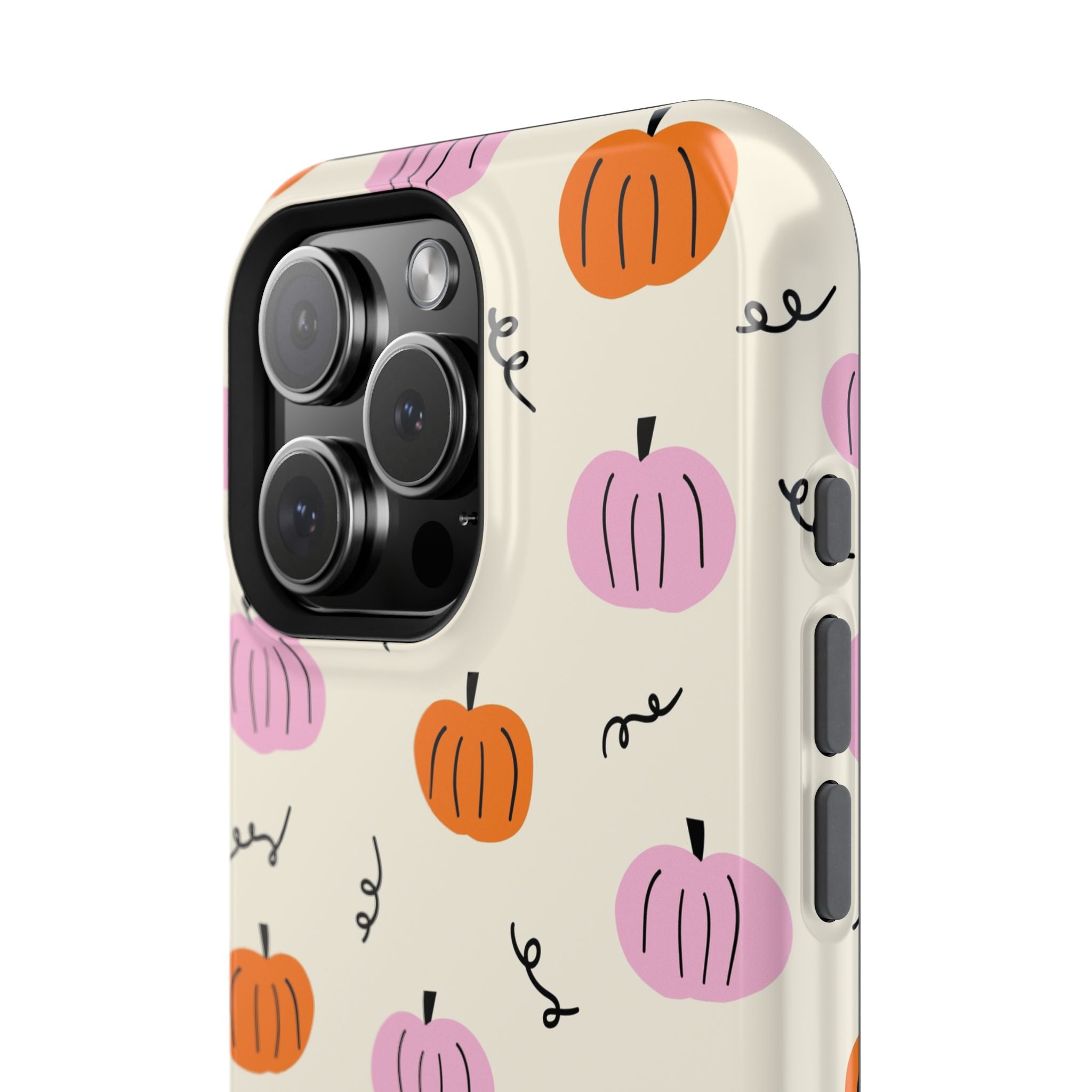 Pumpkin Pop | Beige Fall Case