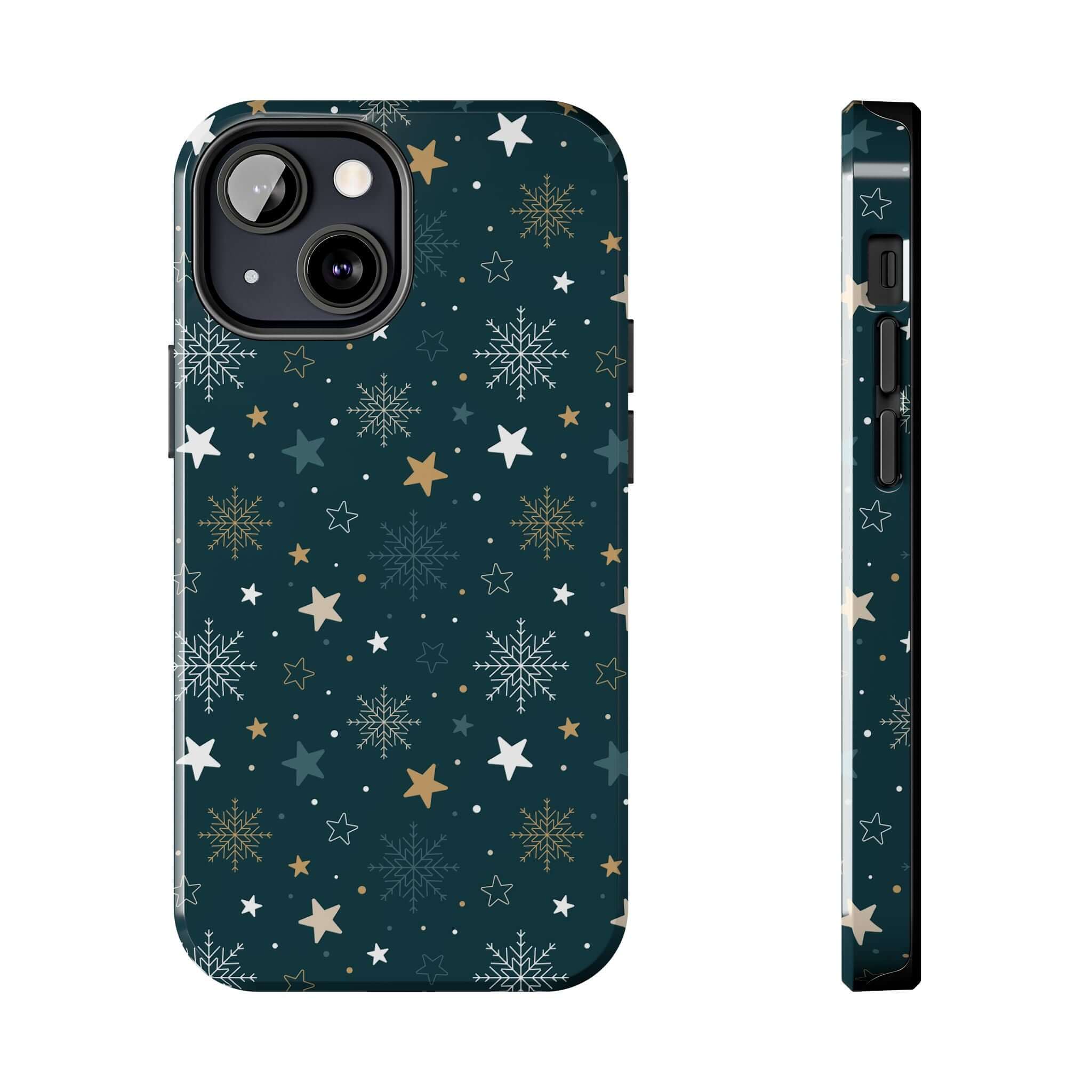 Frosted Wishes | Christmas Snowflake Case - Phone Case For