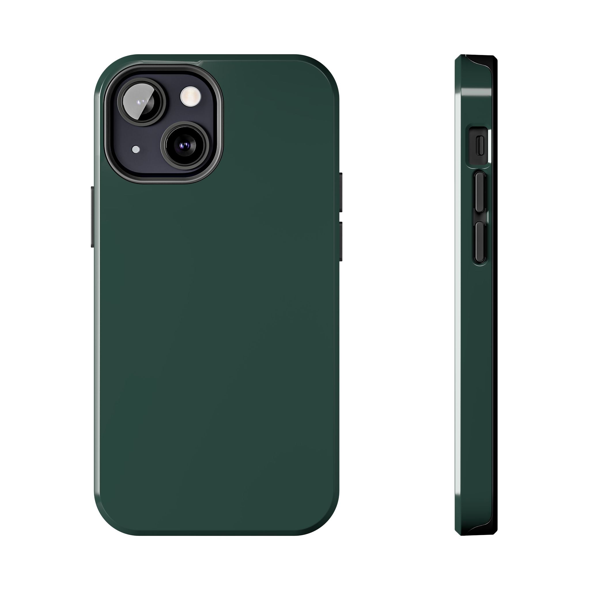 Solid green phone case for iPhone 16, showcasing cuteness and durability. Perfect cute phone cover for style and protection.