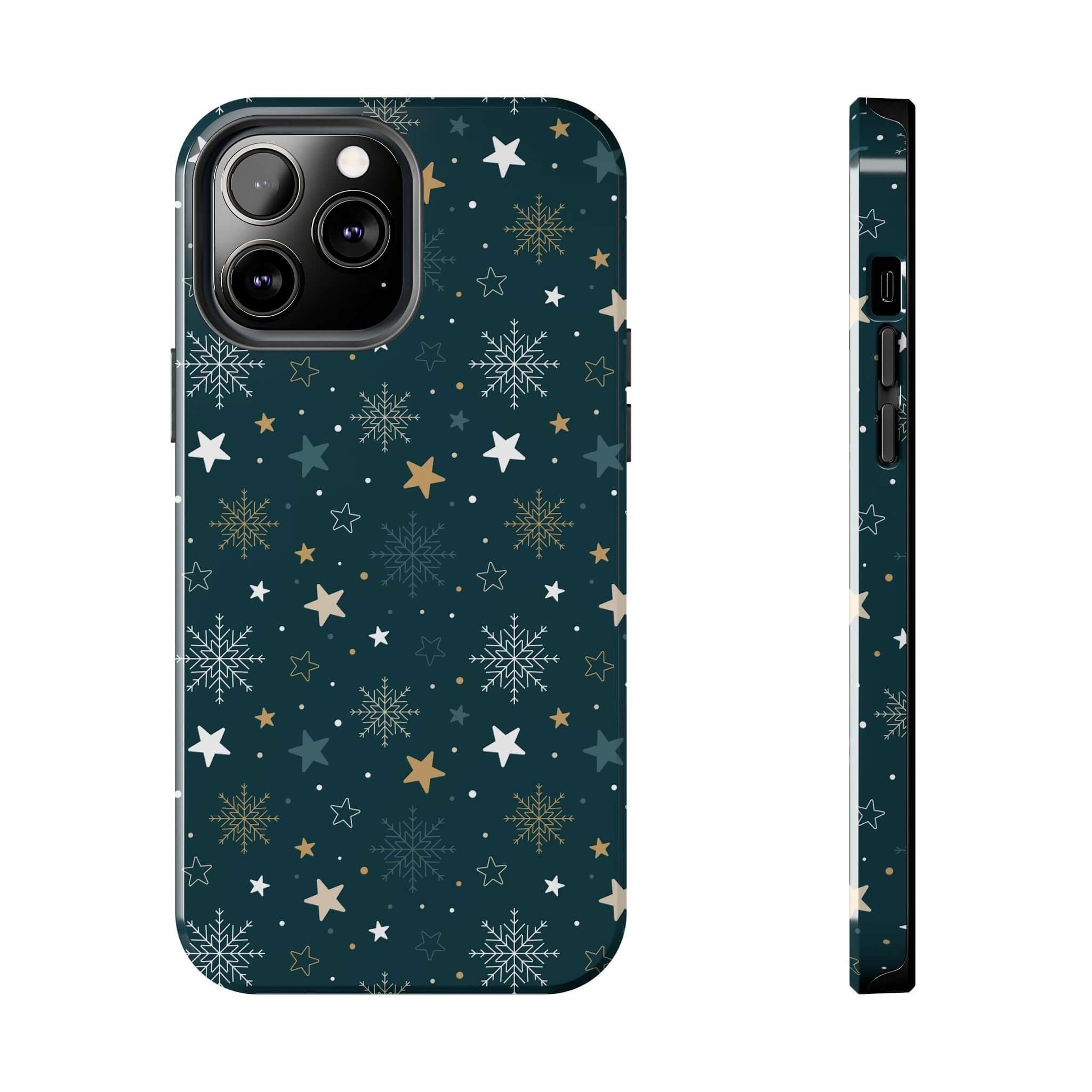 Frosted Wishes | Christmas Snowflake Case - Phone Case For