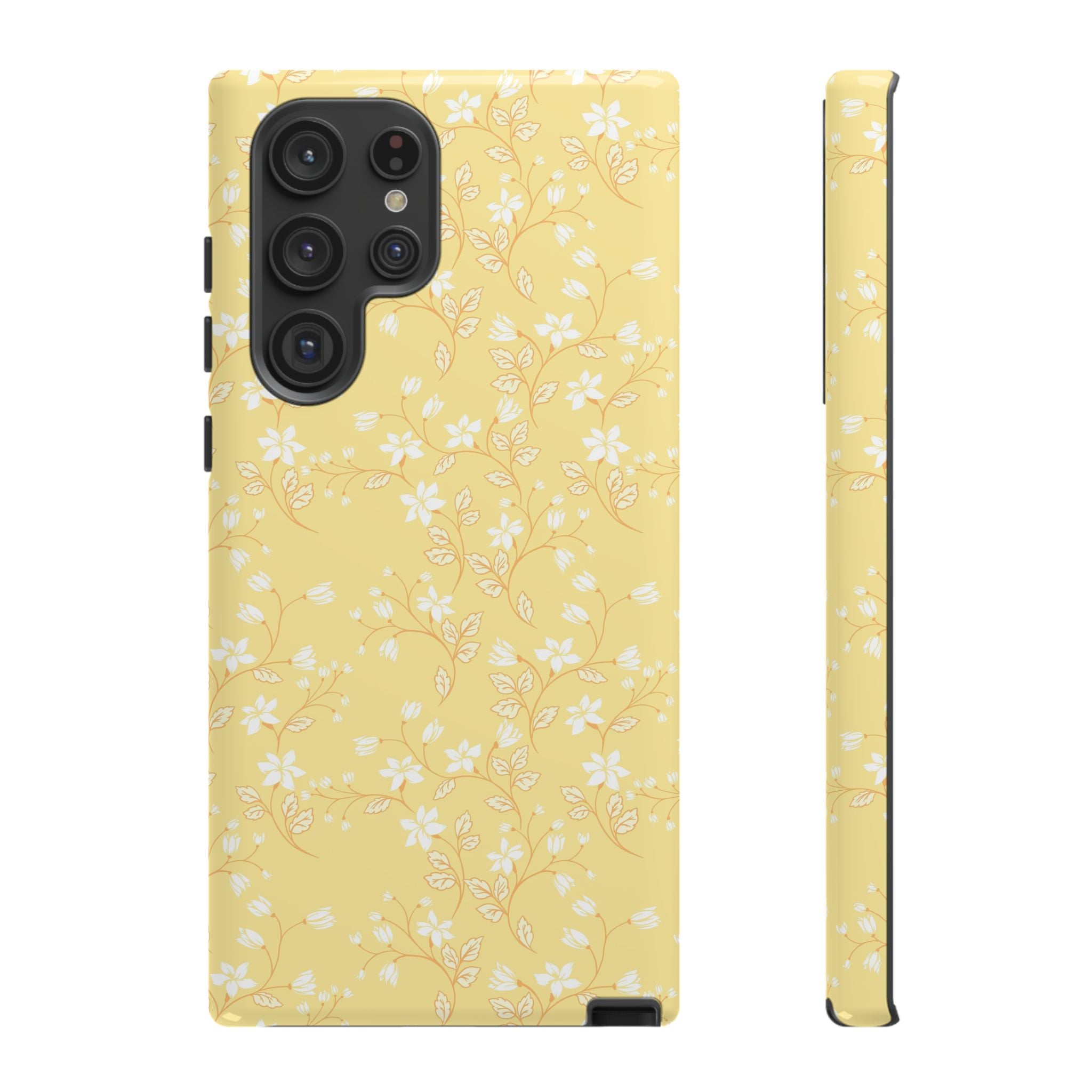 Field of Blooms | Yellow Flowers Case - Phone Case For