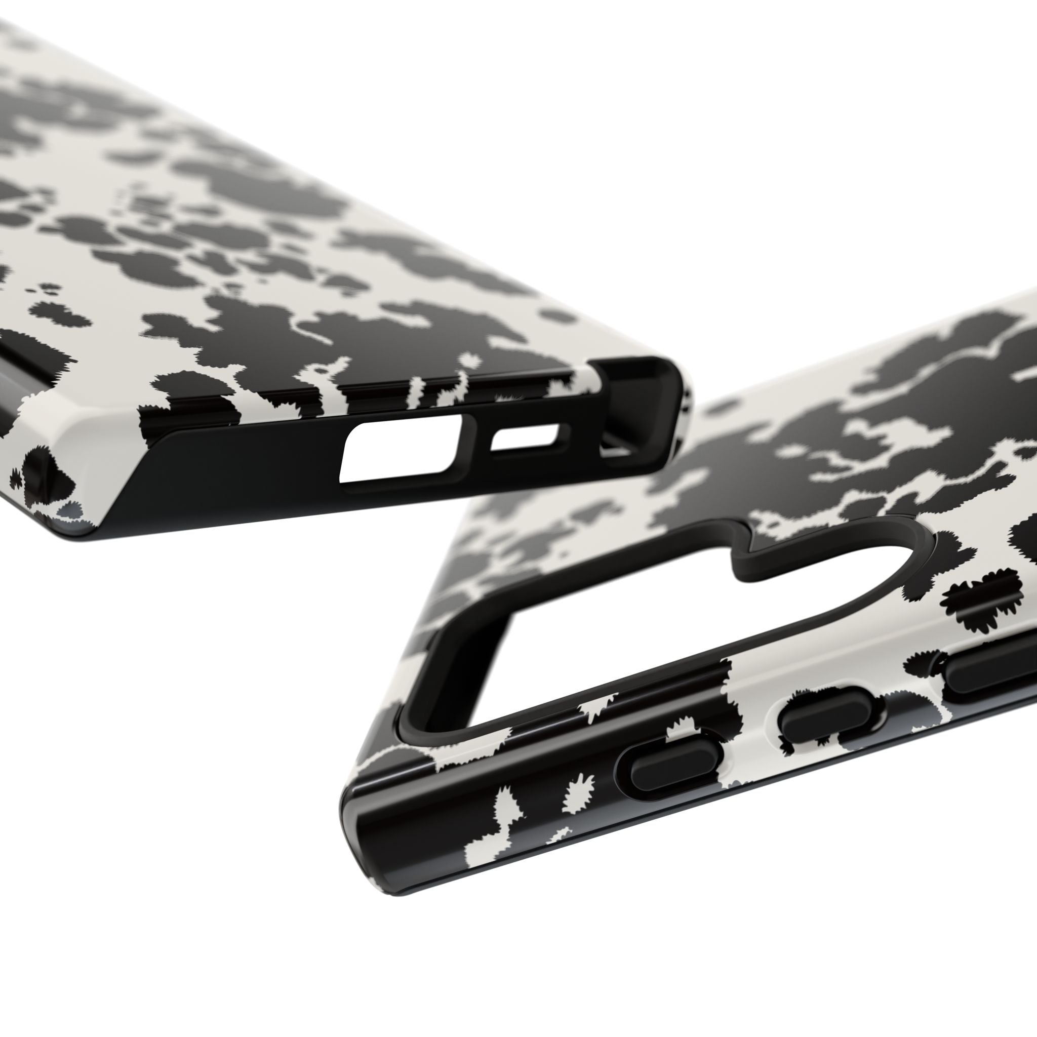 Udderly Cute | Black Cow Case