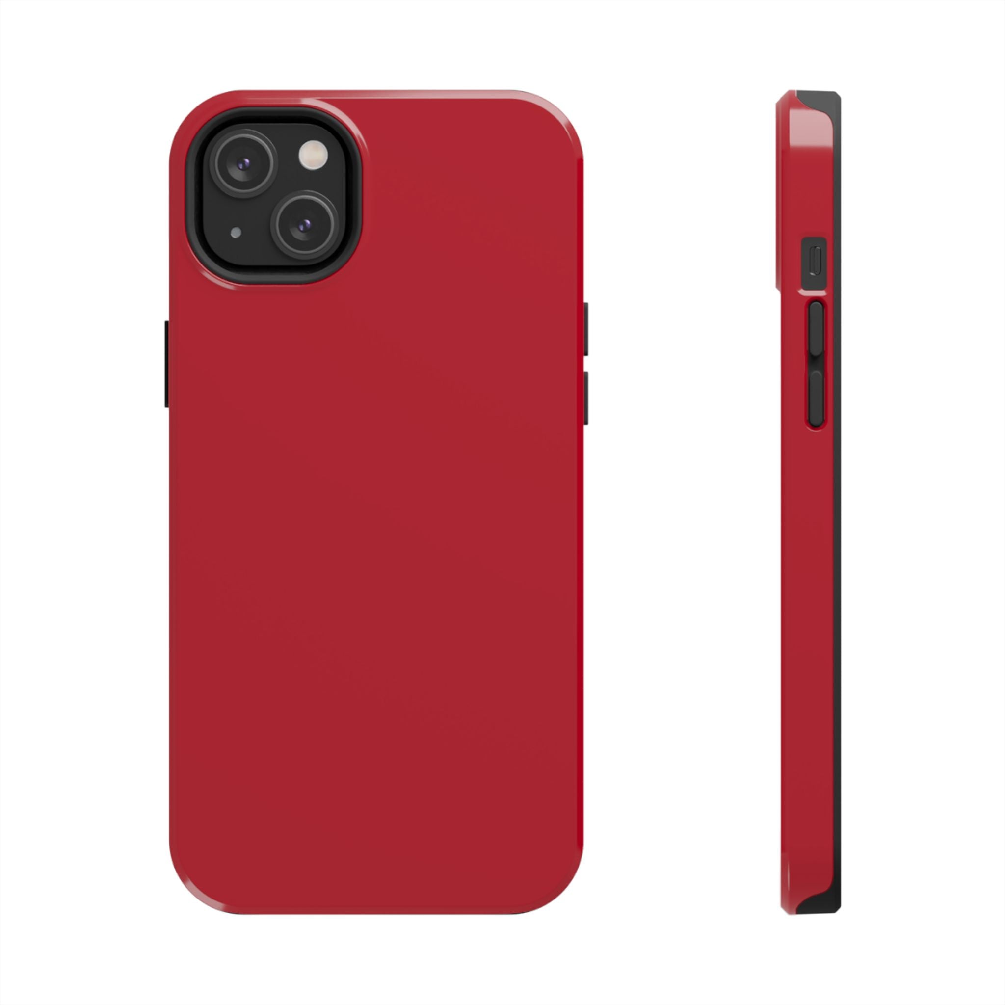 Solid red Candy Apple phone case for iPhone 16, cute and stylish cover offering protection and aesthetic appeal.