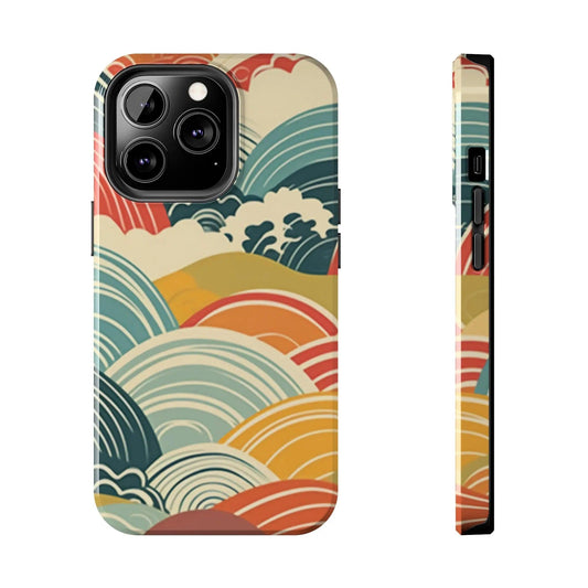 Retro Waves - Phone Case For