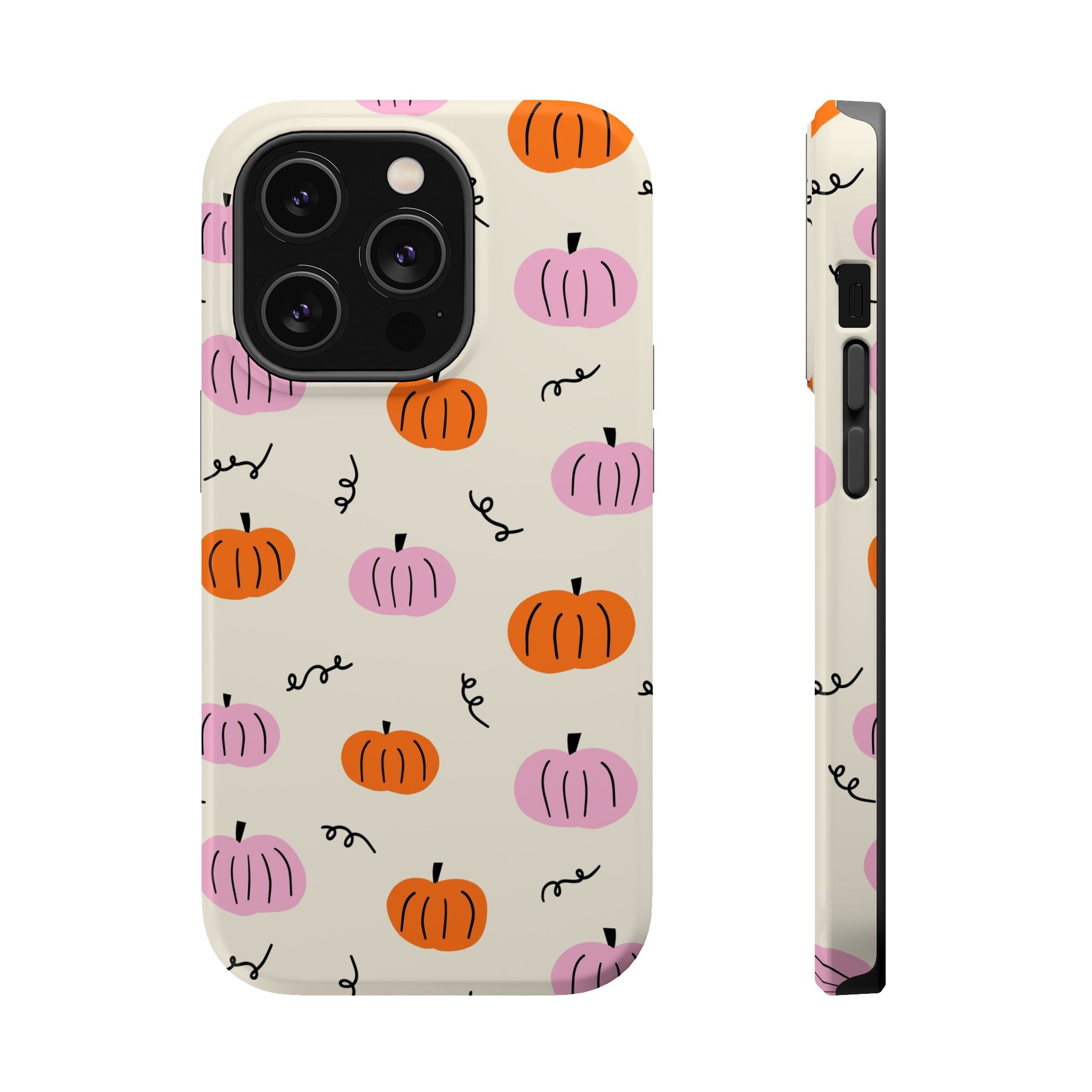 Pumpkin Pop | Beige Fall Case