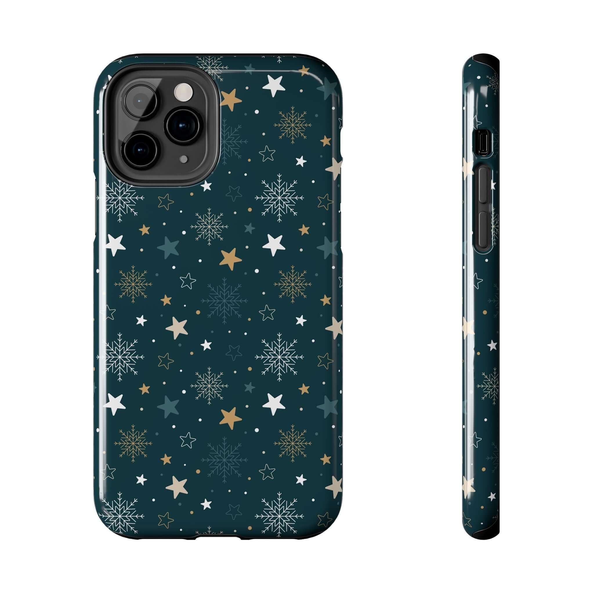 Frosted Wishes | Christmas Snowflake Case - Phone Case For