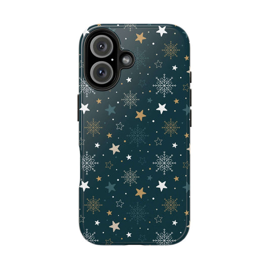 Frosted Wishes | Christmas Snowflake Case - Phone Case For