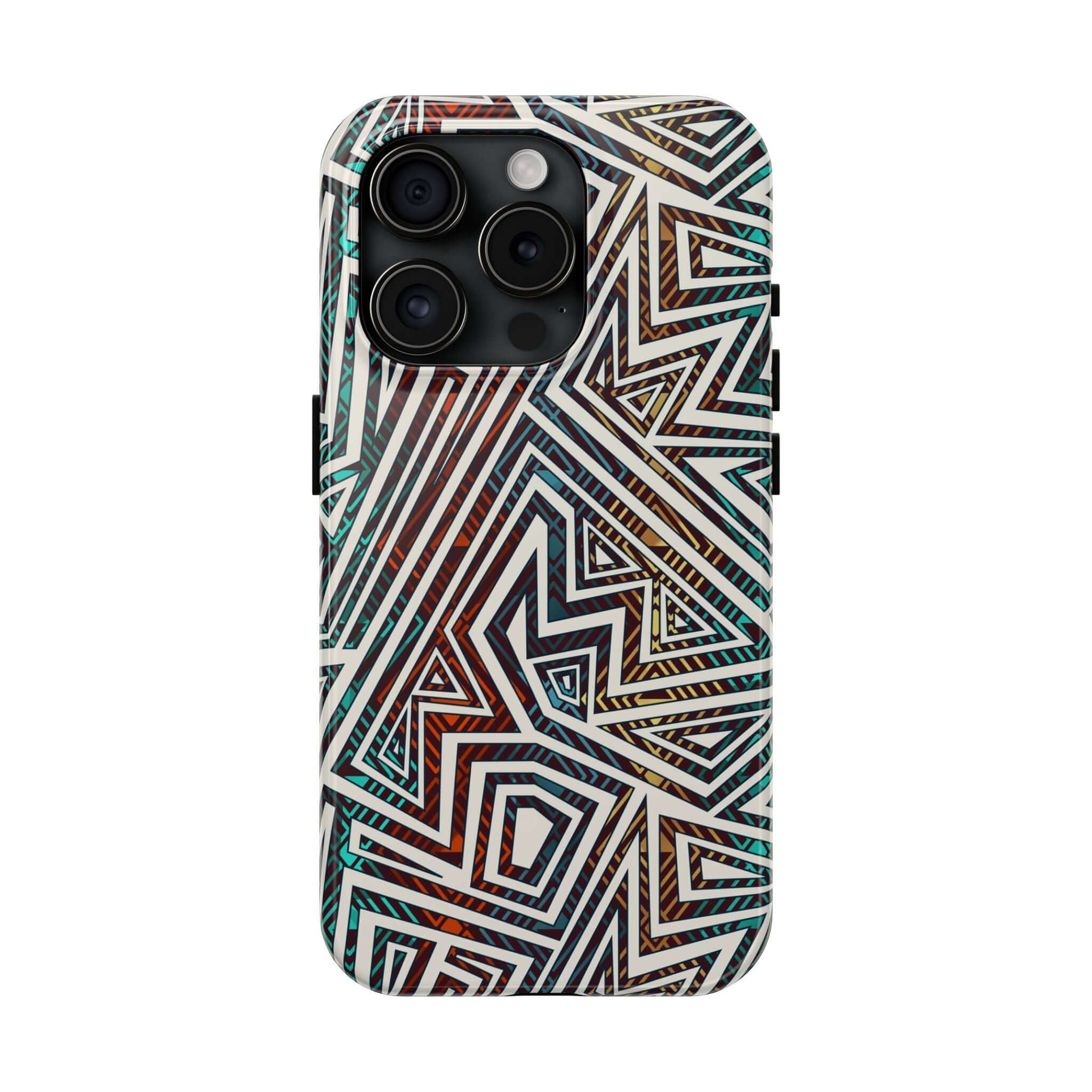 Tribal Echo | Maze Case - Phone Case For