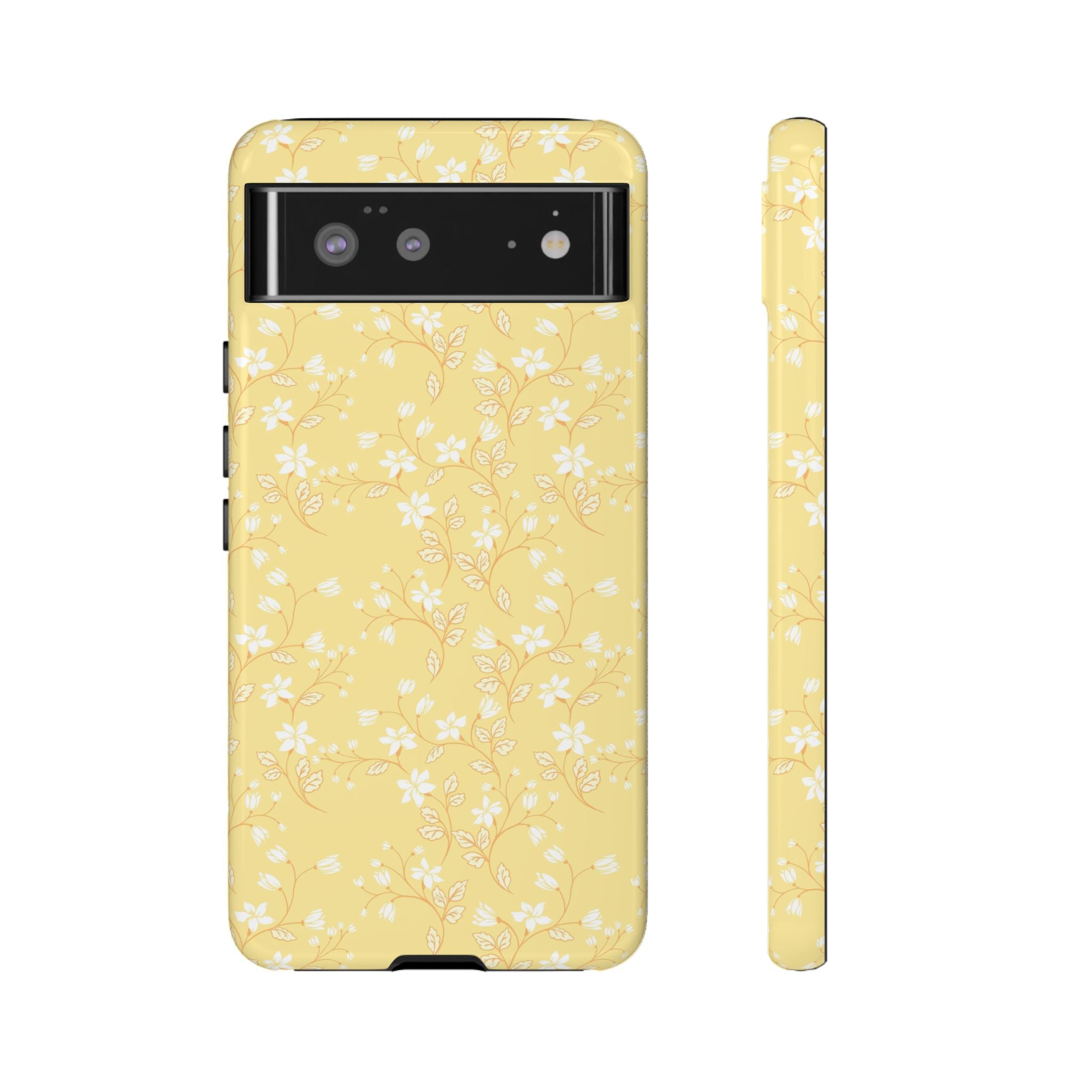 Field of Blooms | Yellow Flowers Case - Phone Case For