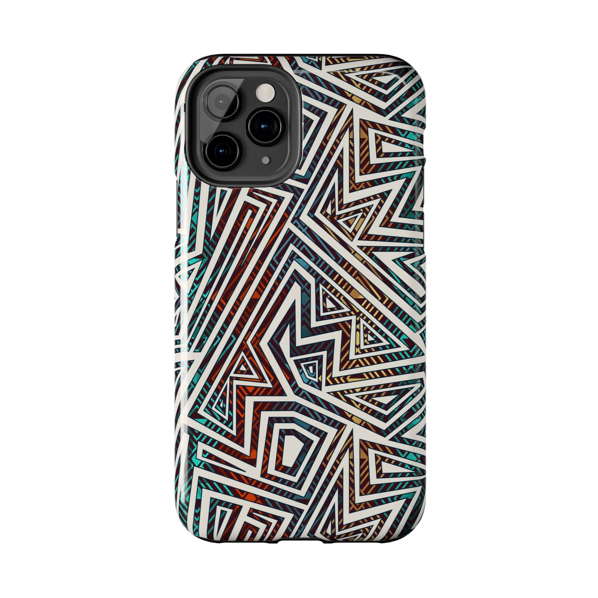 Tribal Echo | Maze Case - Phone Case For