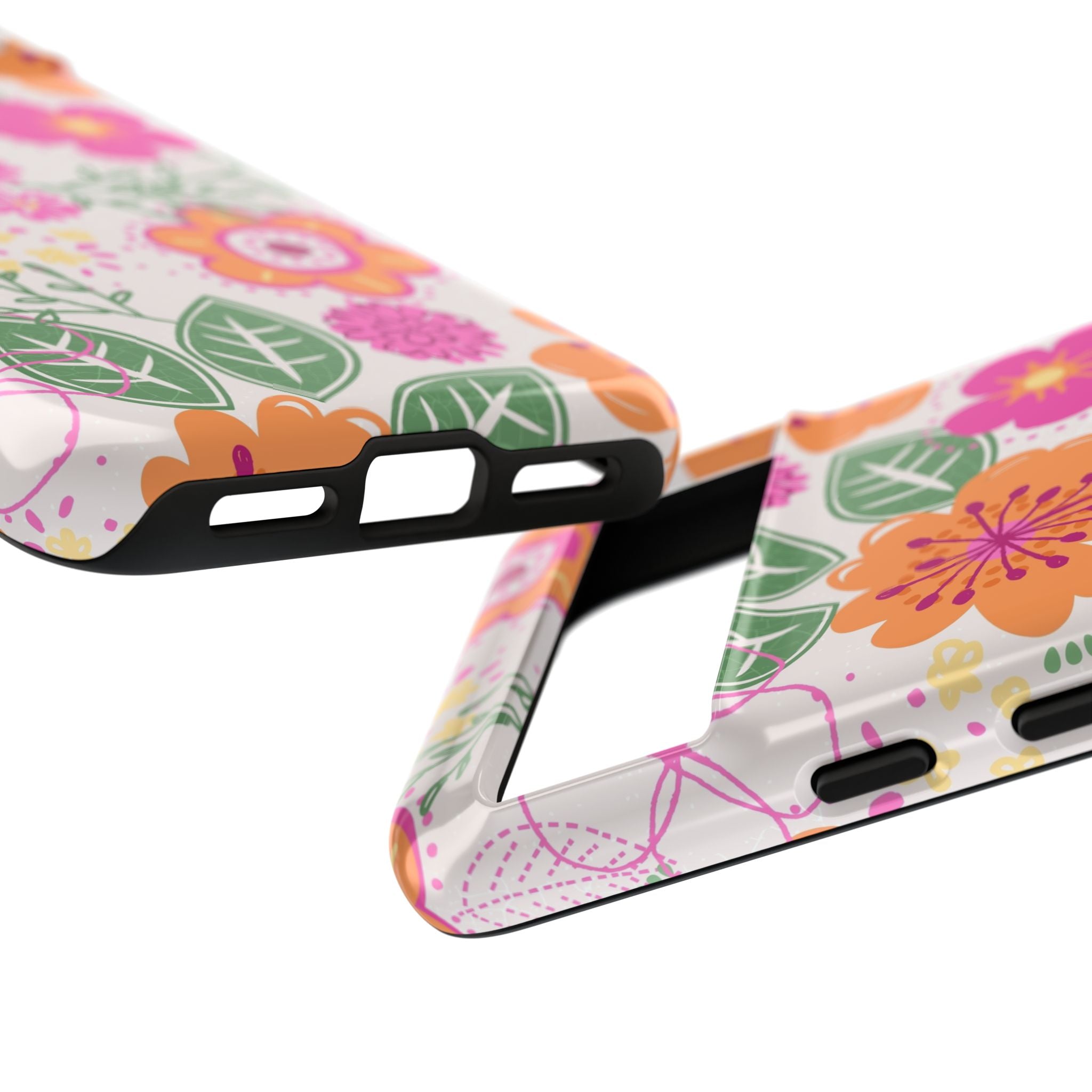 Hola | Estuche floral rosa