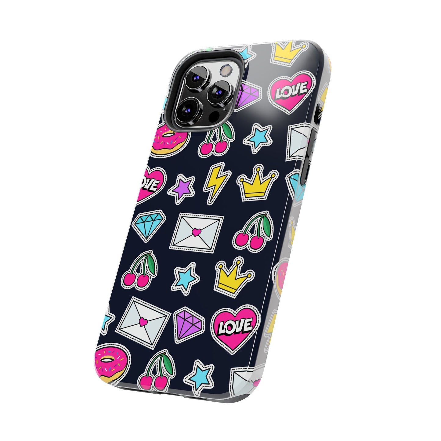 Cute Stickers | Black Case