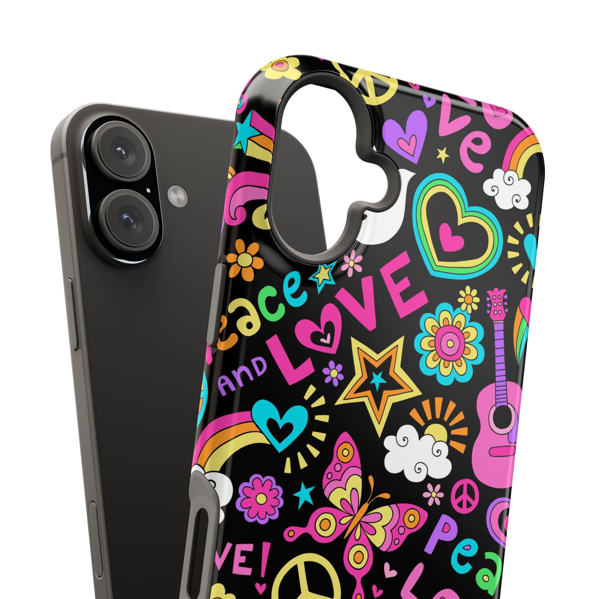 Rainbow of Happiness | Retro Sticker Case