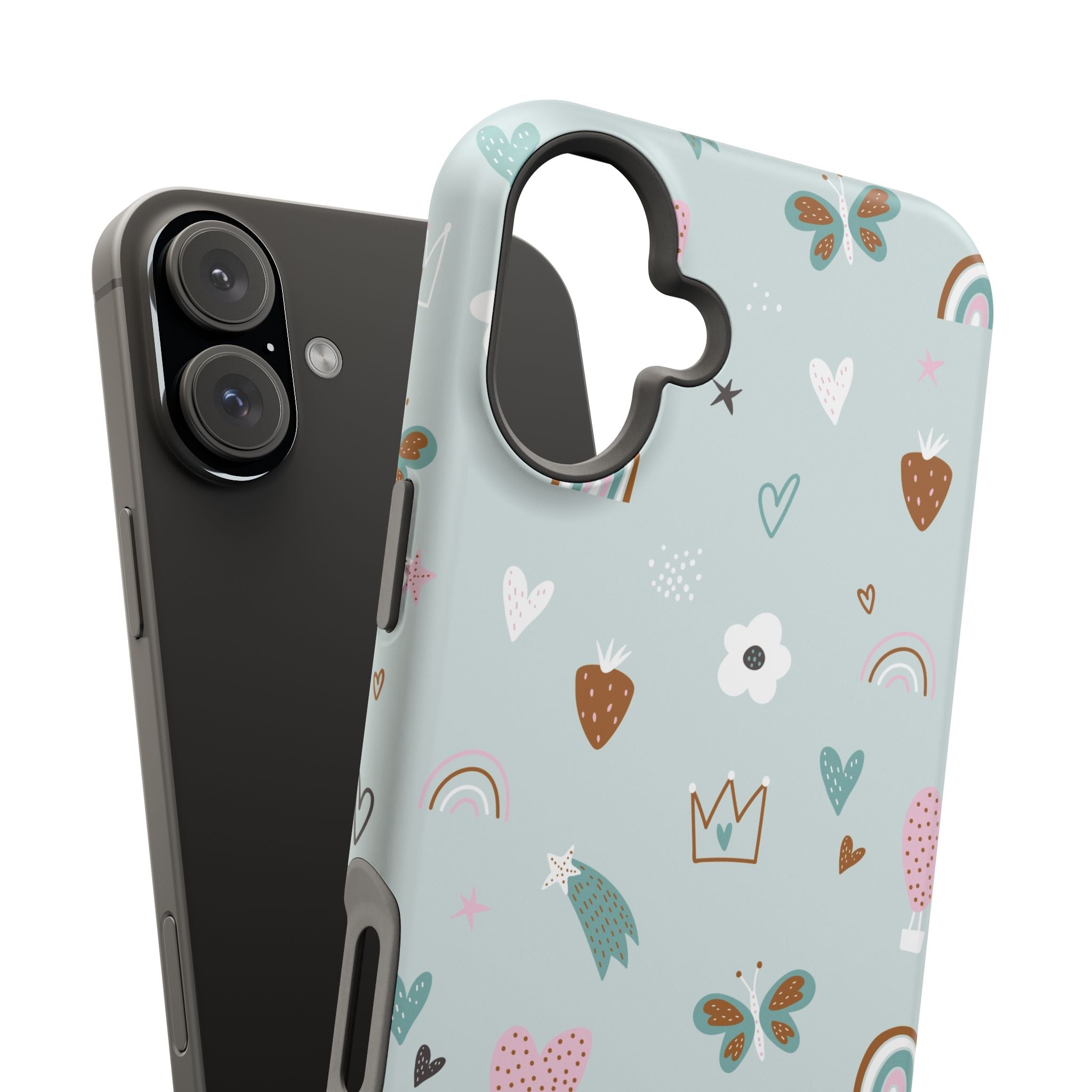 Doodle Delight | Teal Charms Case