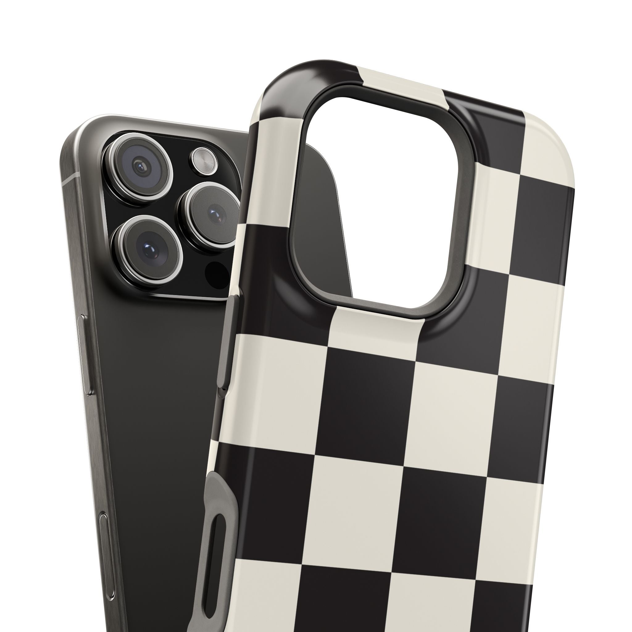 Checker Blend | Black & White Case