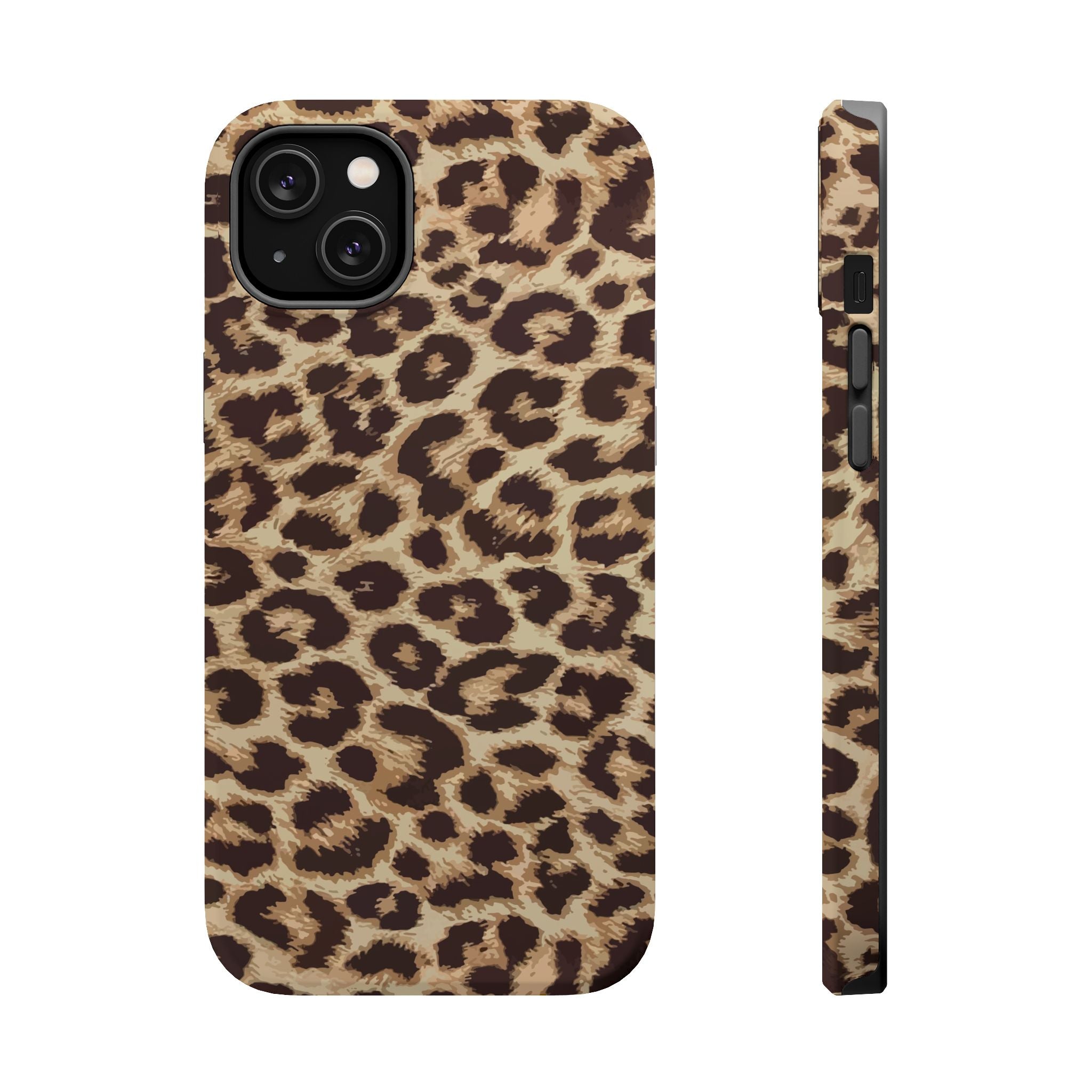 Cute Cheetah Print MagSafe Phone Case for iPhone 16 - Savannah Rush Stylish Protective Cover