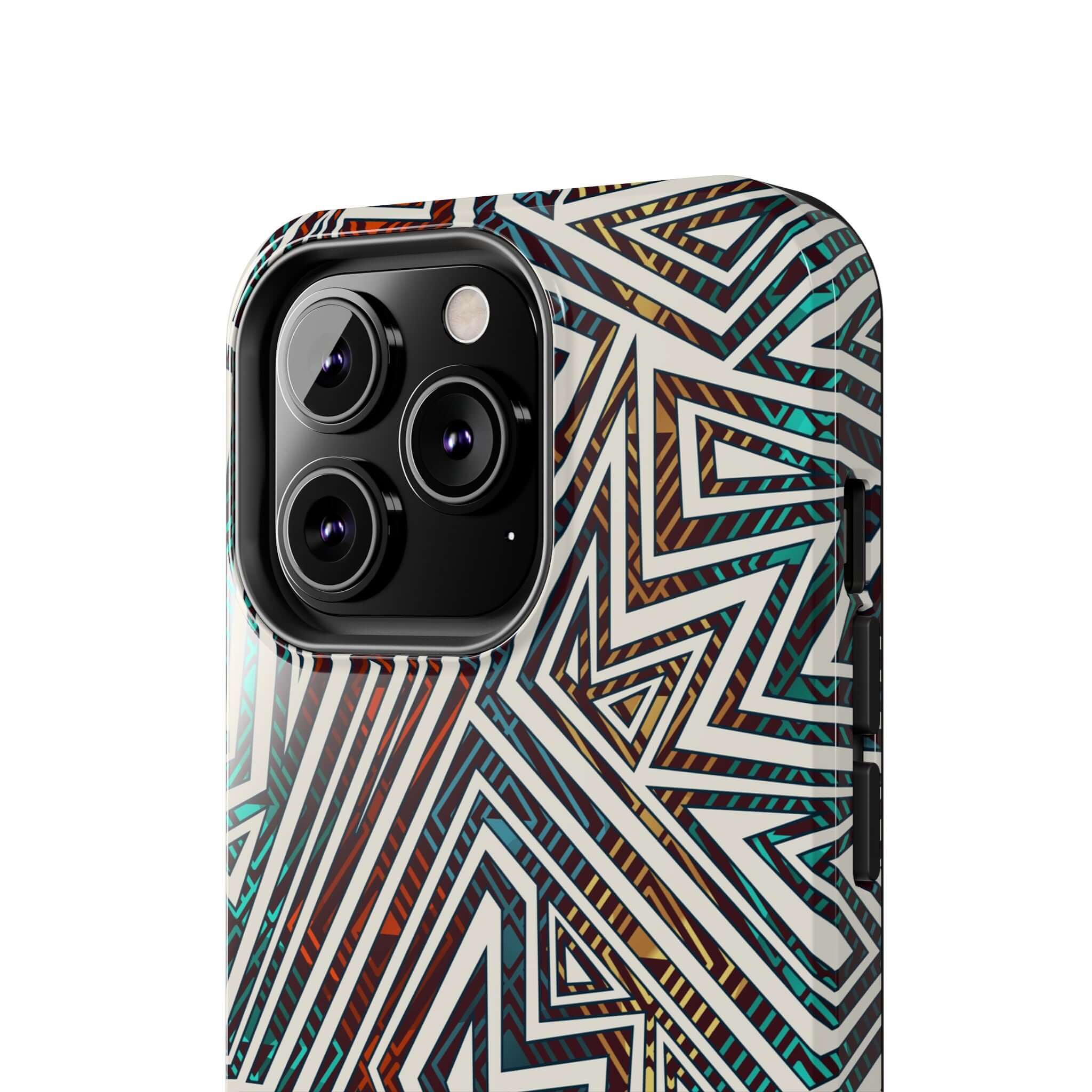 Tribal Echo | Maze Case - Phone Case For