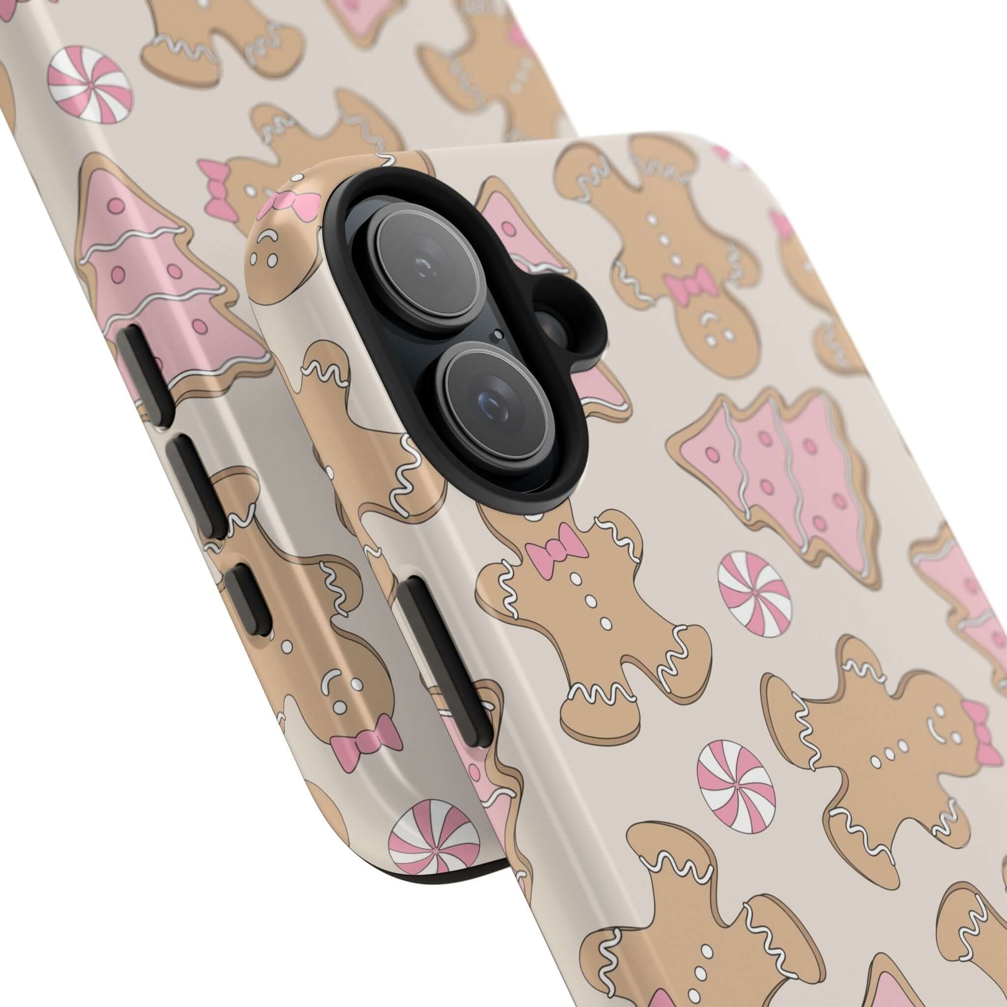 Gingerbread Girlie | Christmas Holiday Cookie - Phone Case For