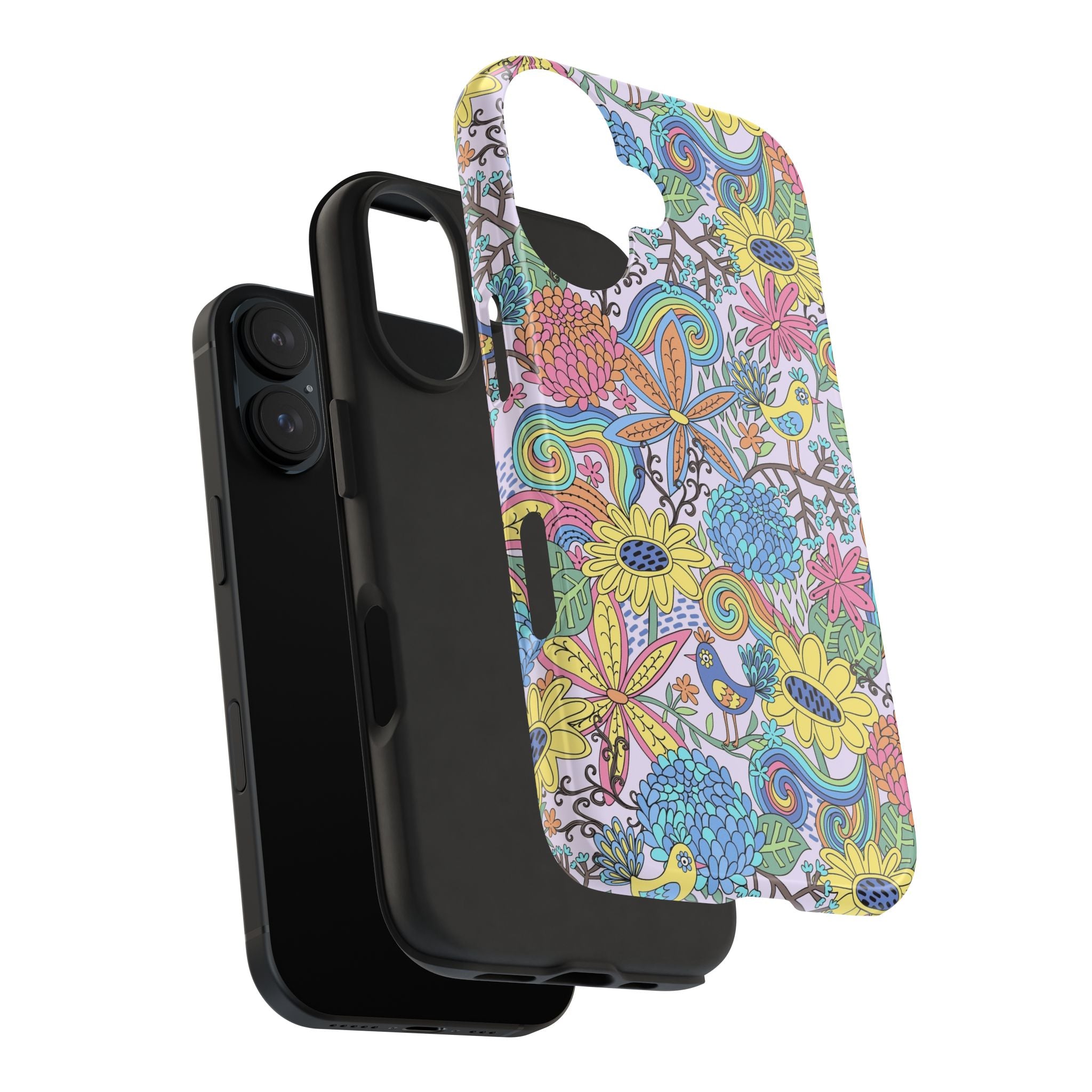 Birdsong Blooms | Retro Floral Case