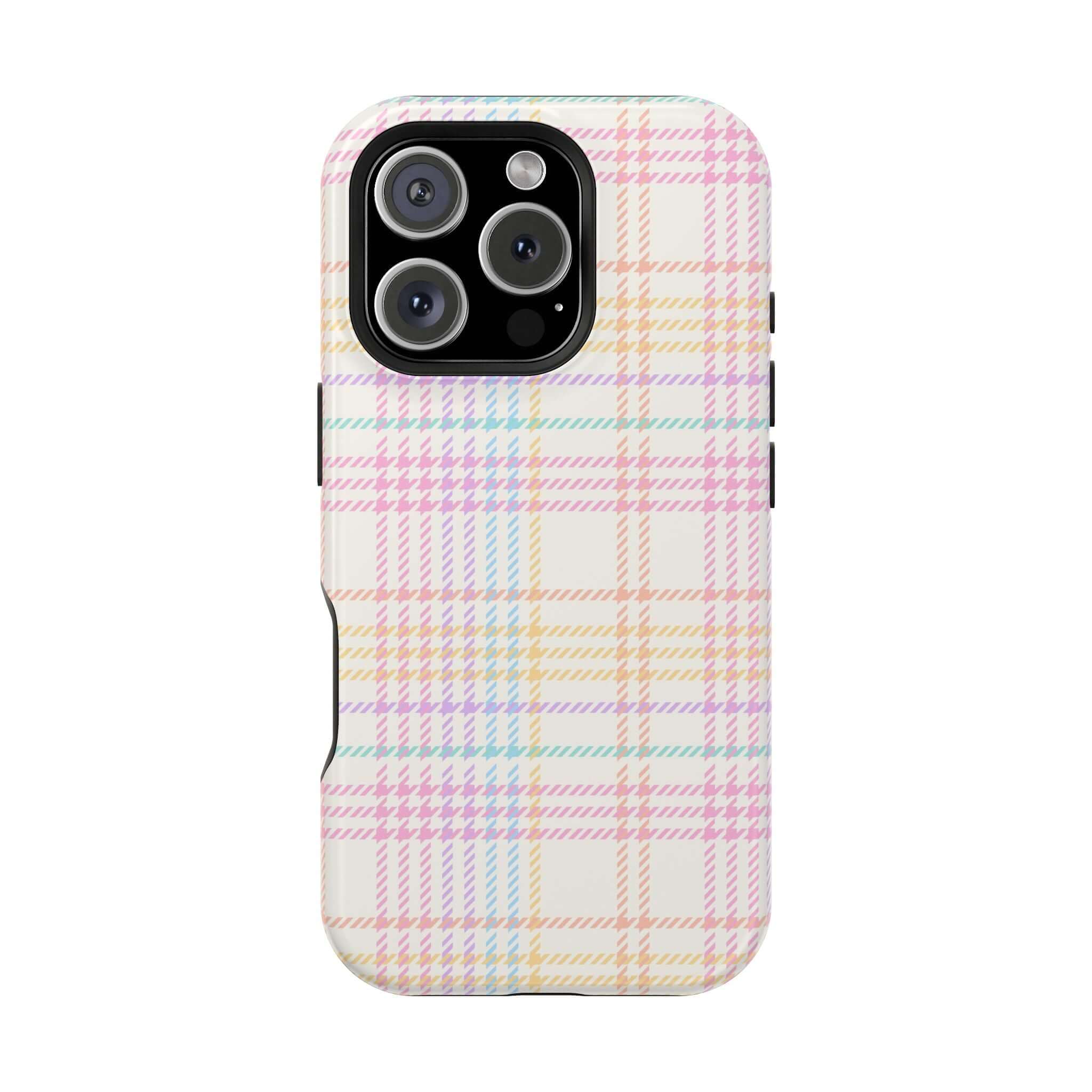 Cheerful | Colorful Plaid Case