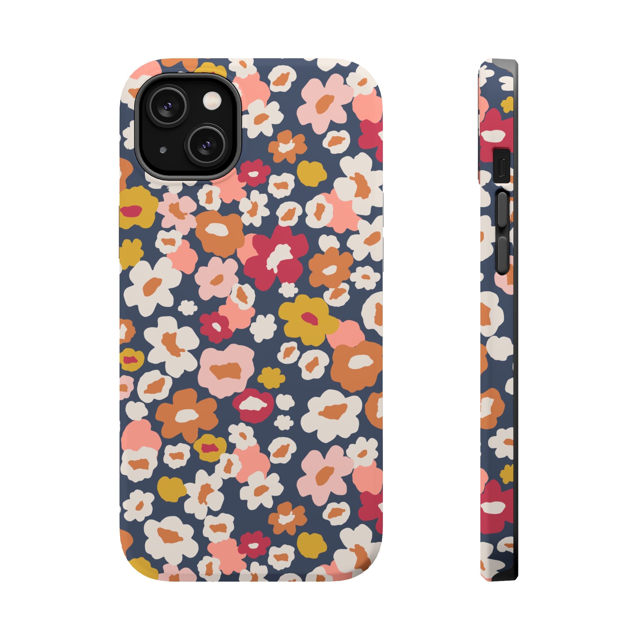 Preppy in Bloom | Navy Flowers Case