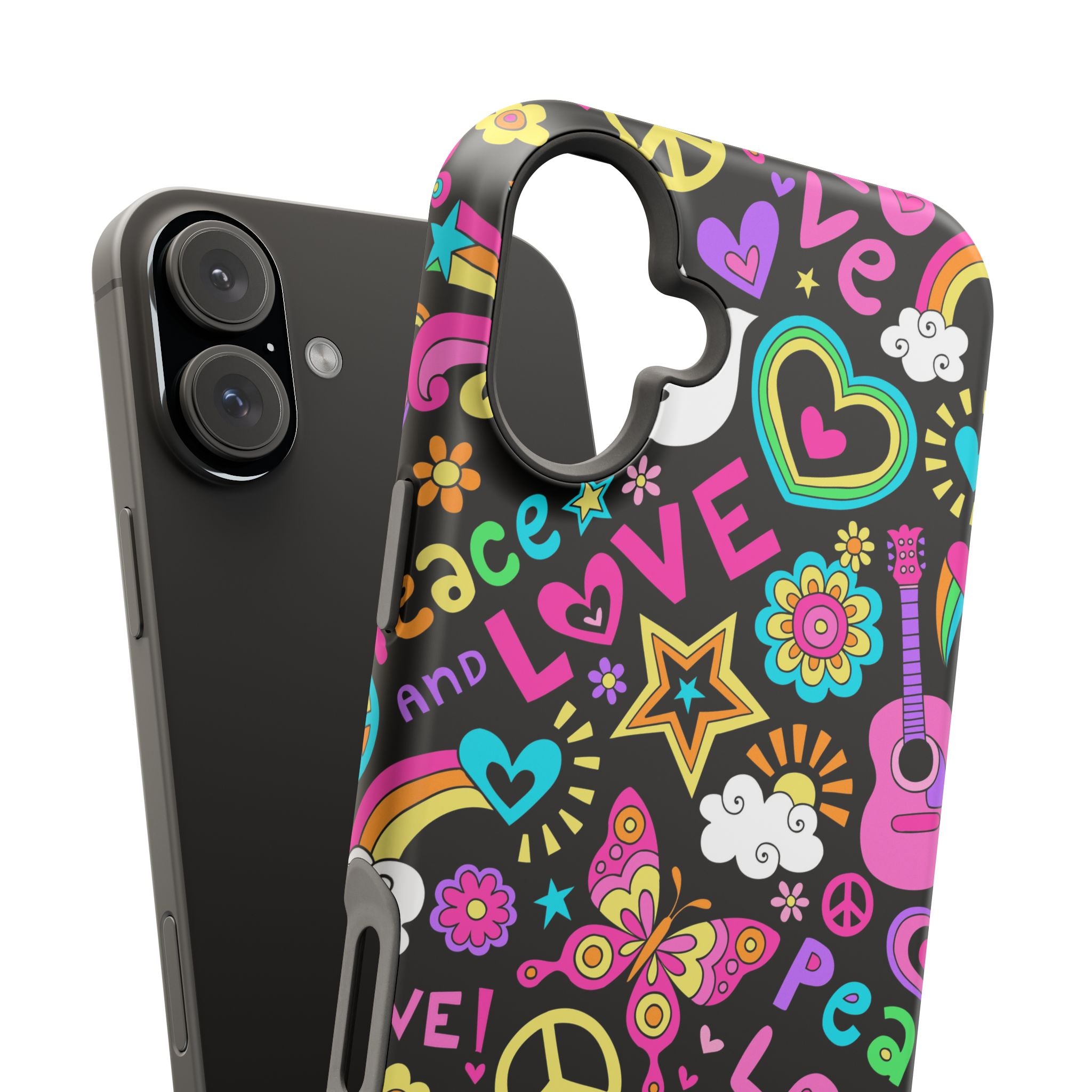 Rainbow of Happiness | Retro Sticker Case