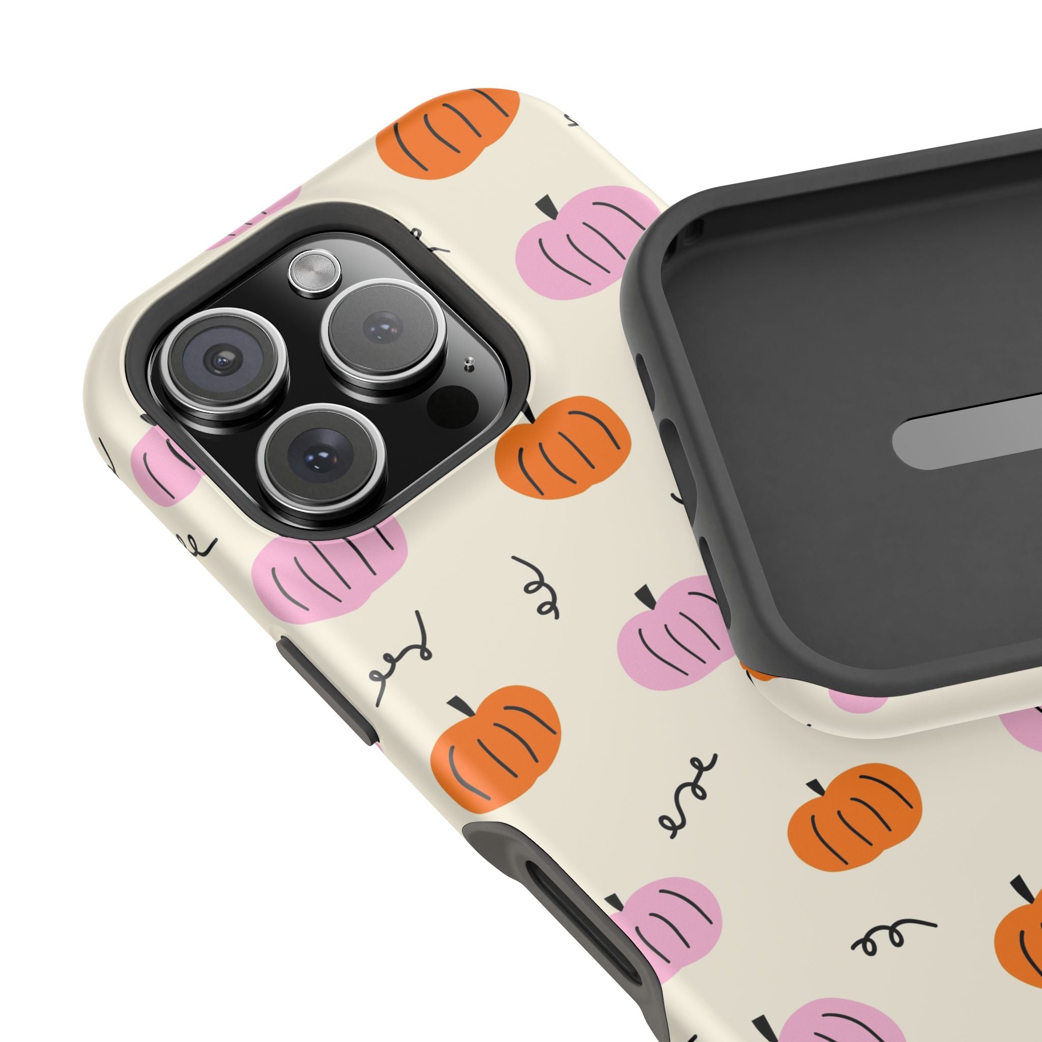 Pumpkin Pop | Beige Fall Case