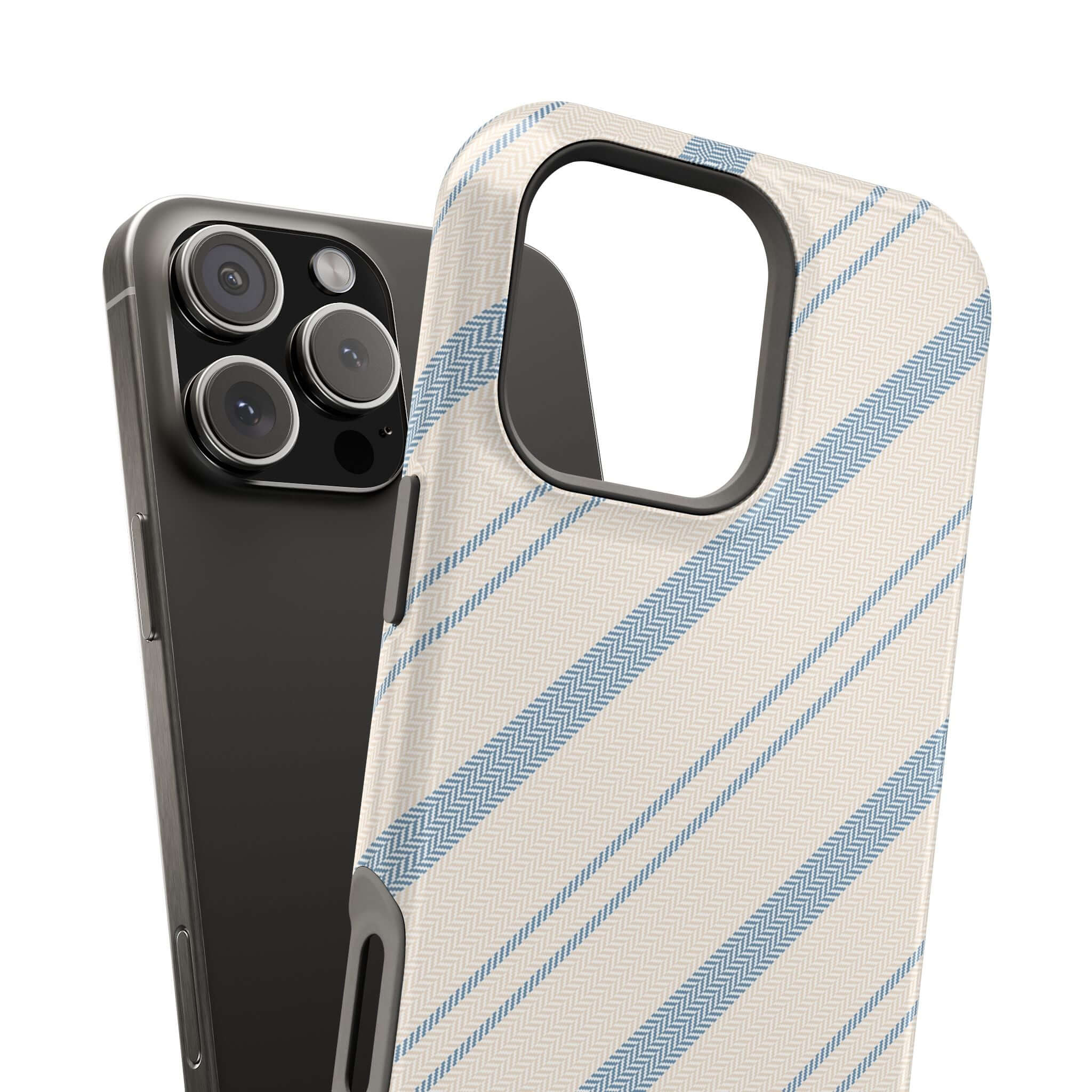 Old Money | Blue Striped Case