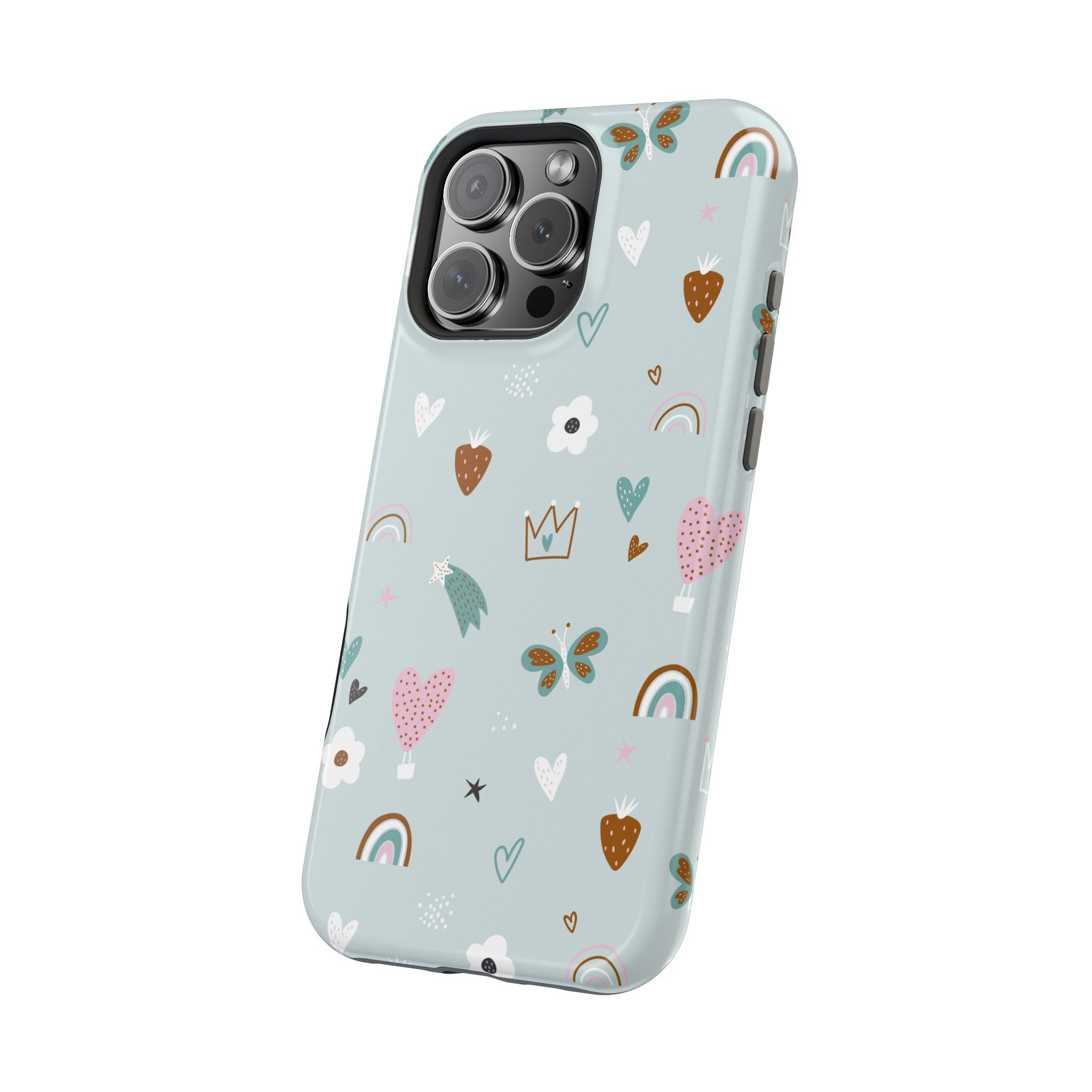 Doodle Delight | Teal Charms Case