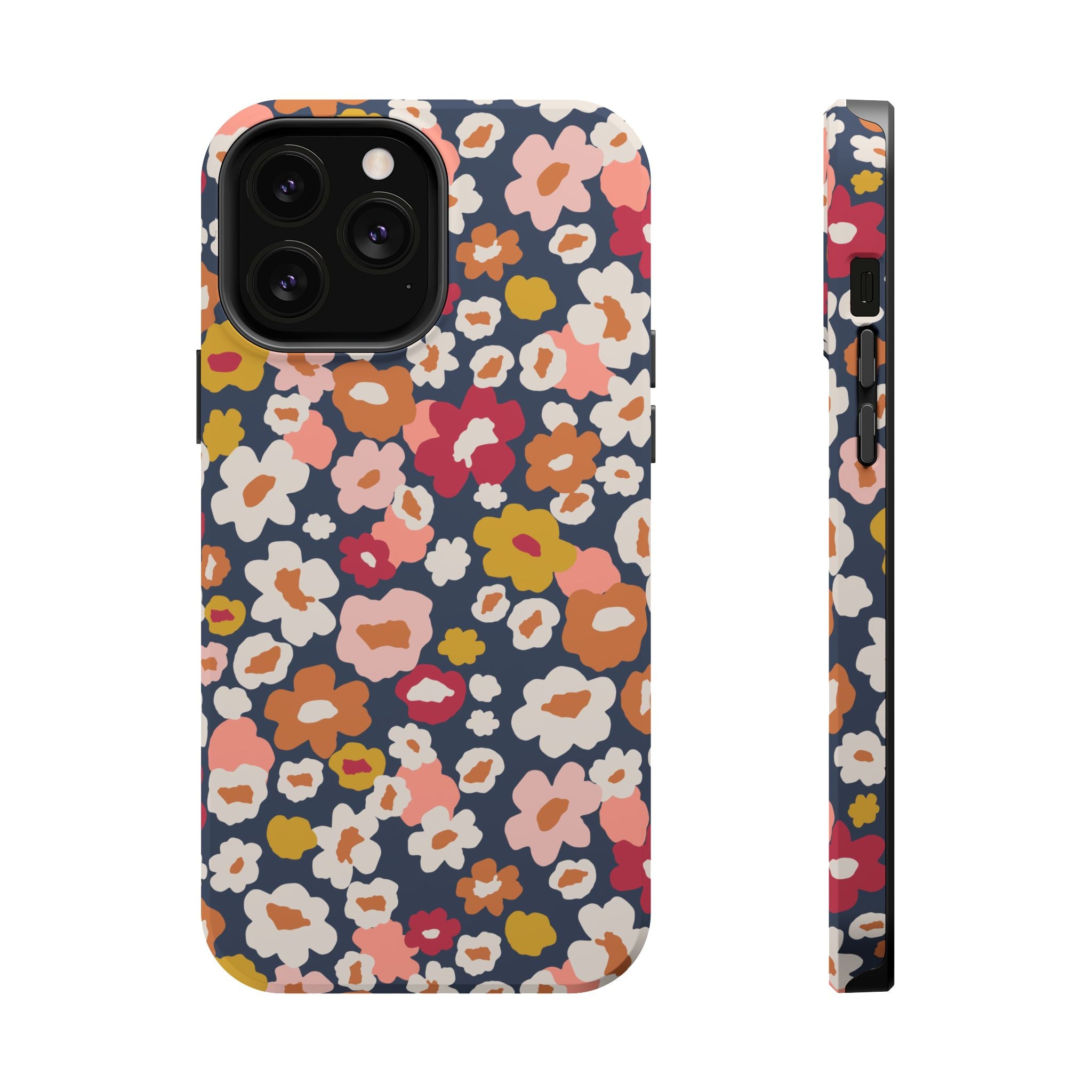 Preppy in Bloom | Navy Flowers Case