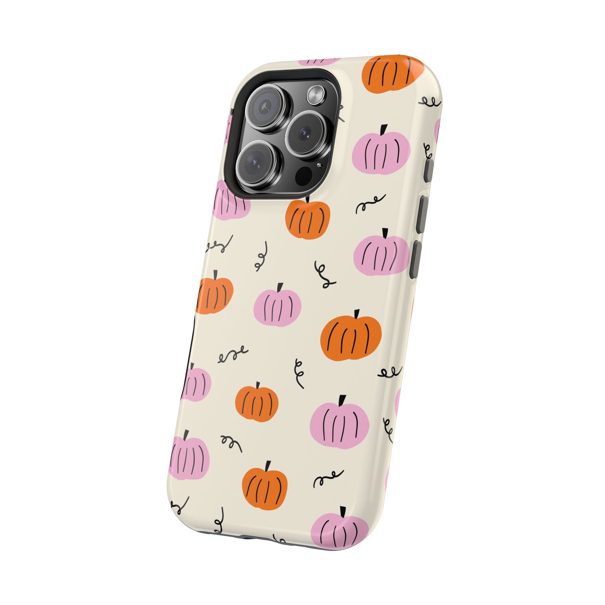 Pumpkin Pop | Beige Fall Case