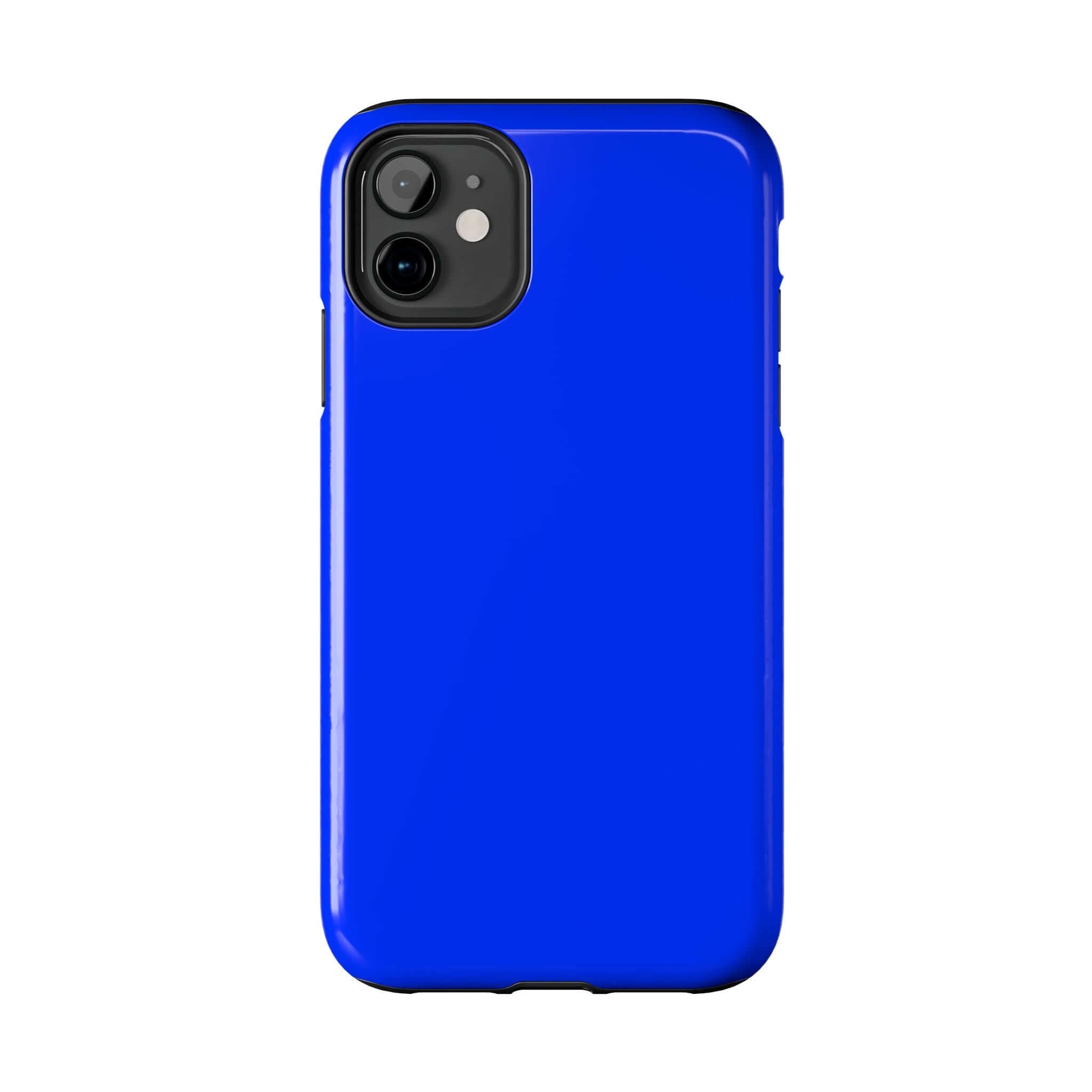 Luminous Lagoon neon blue iPhone case with bold color and protection available on cutest phone cases website with free shipping