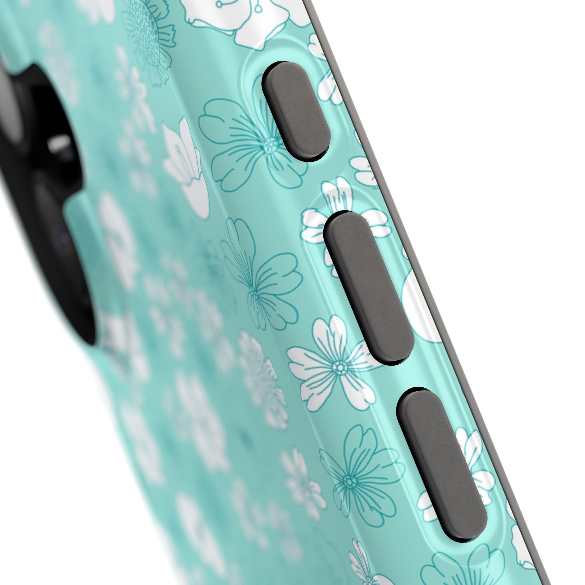 Floral Frost | Teal Floral Case