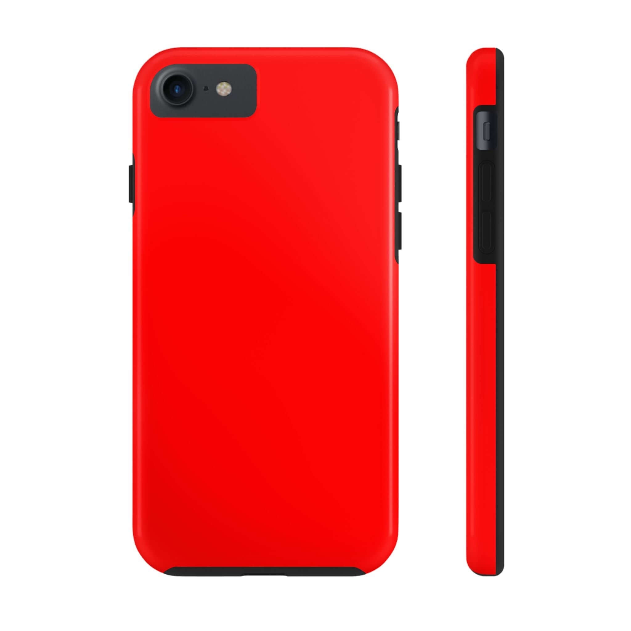 Radiant Ruby Neon Red iPhone Case from cutest phone cases websites with free shipping