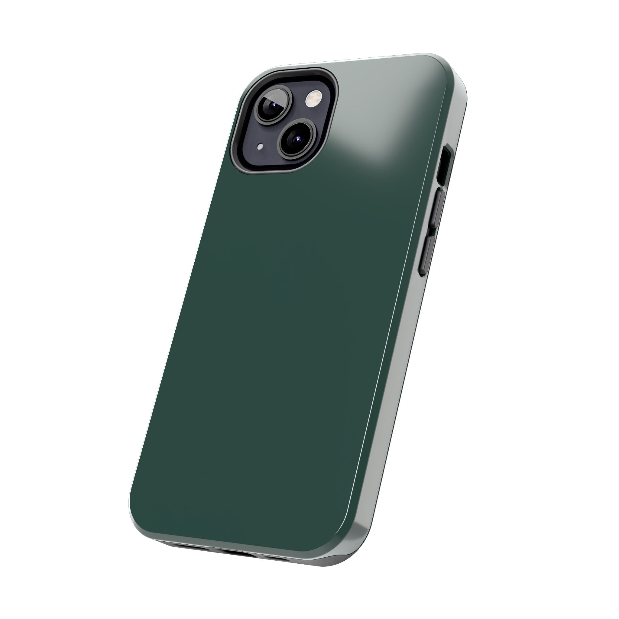 Solid green phone case for iPhone 16 with a cute design, adding color and protection to your device. Get this essential cover today!