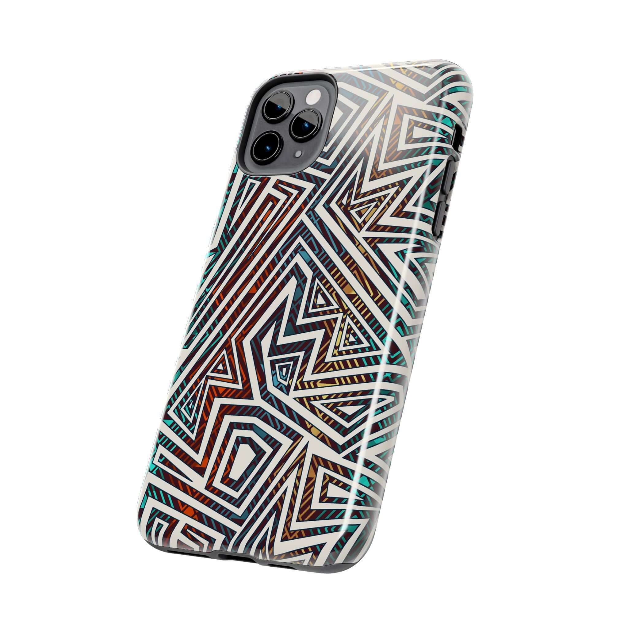 Tribal Echo | Maze Case - Phone Case For