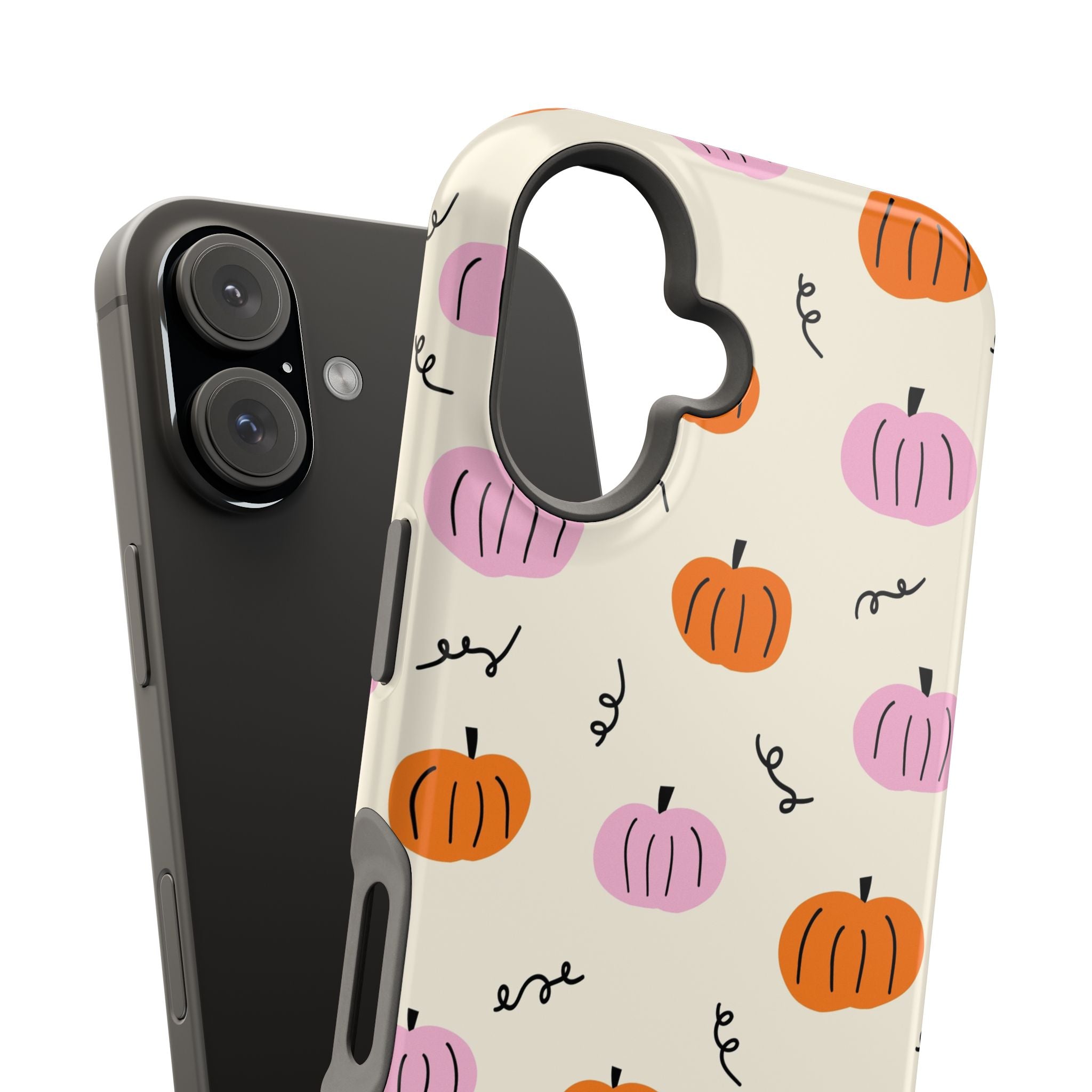 Pumpkin Pop | Beige Fall Case