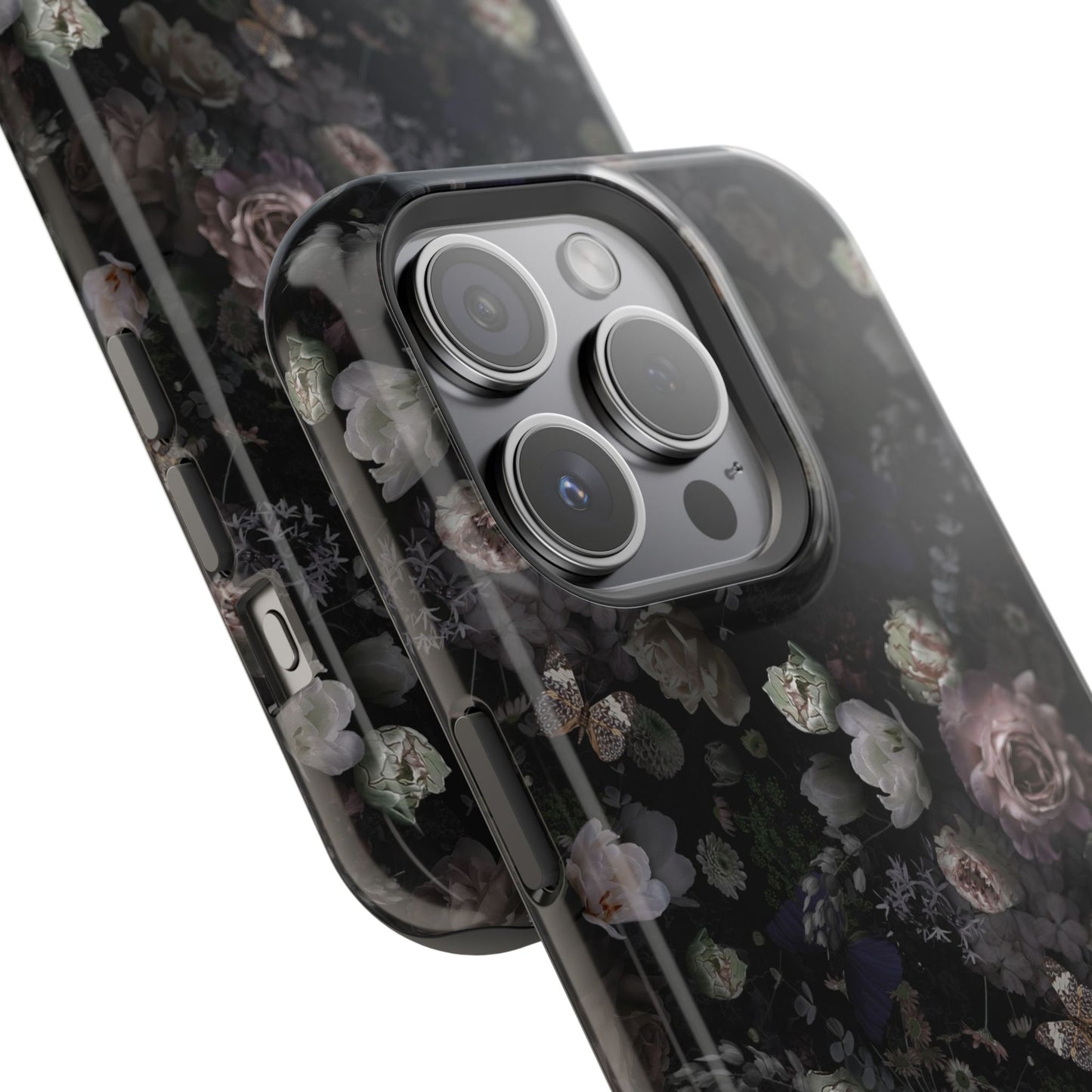 Midnight Curse | Black Floral Case