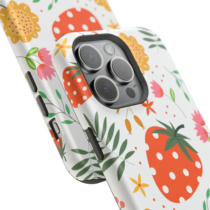 Strawberry Field MagSafe - Phone Case For