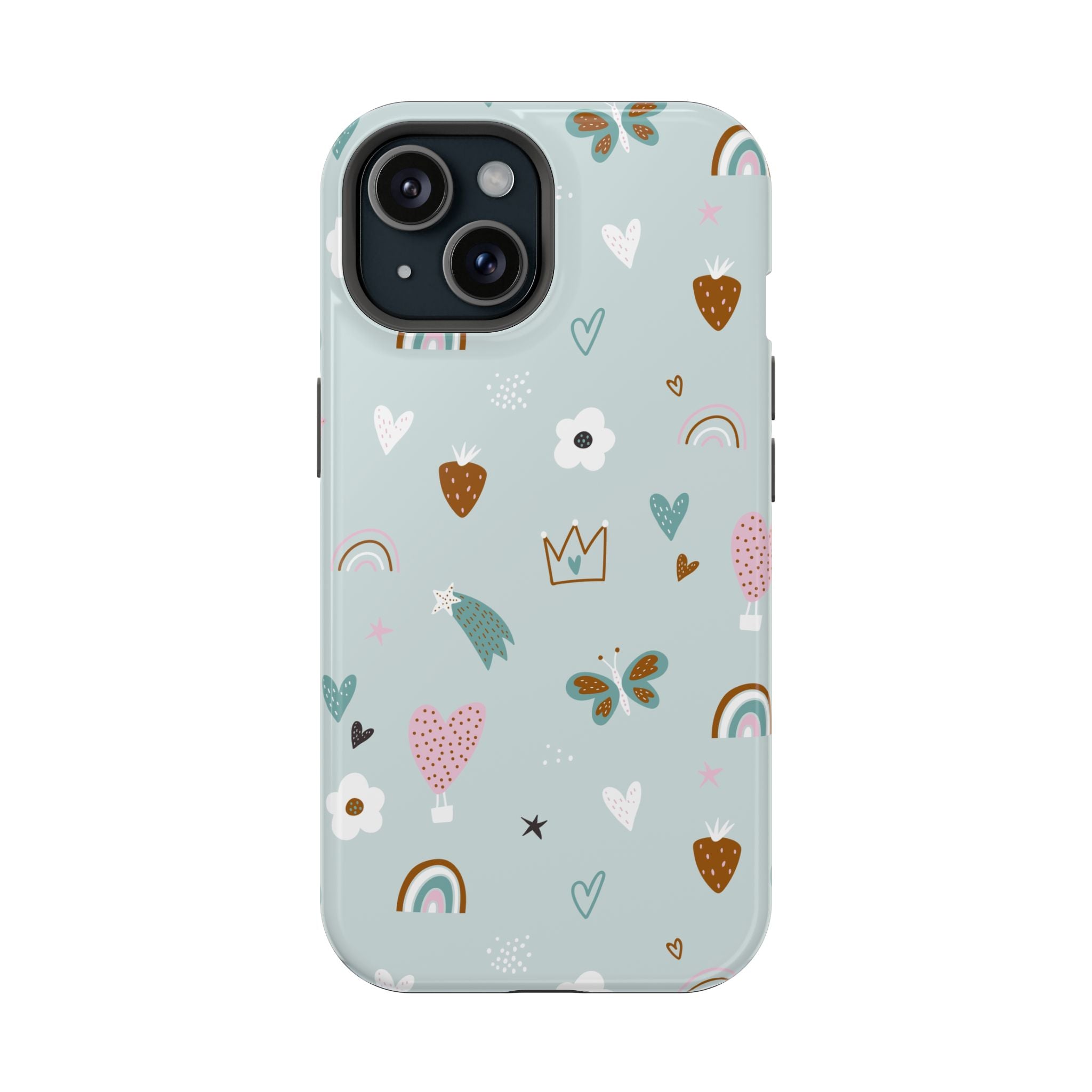 Doodle Delight | Teal Charms Case