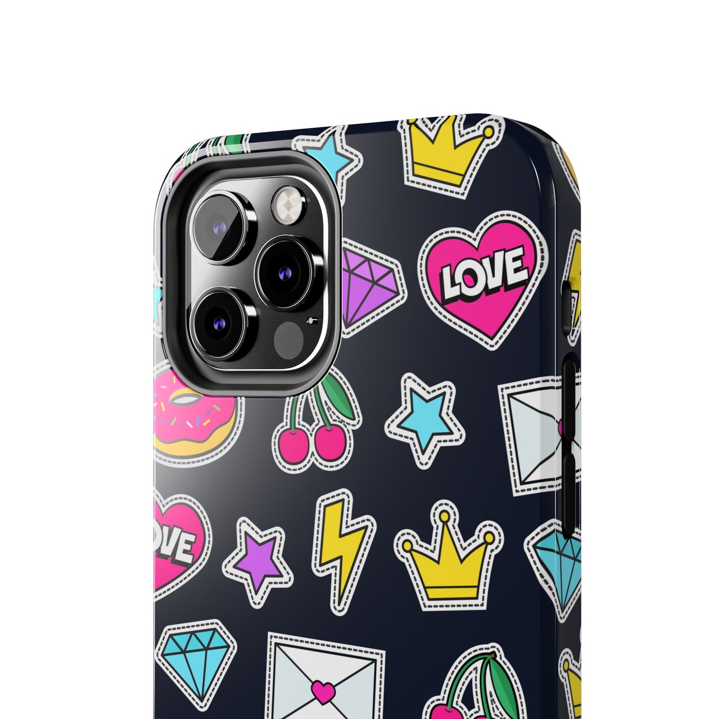 Cute Stickers | Black Case