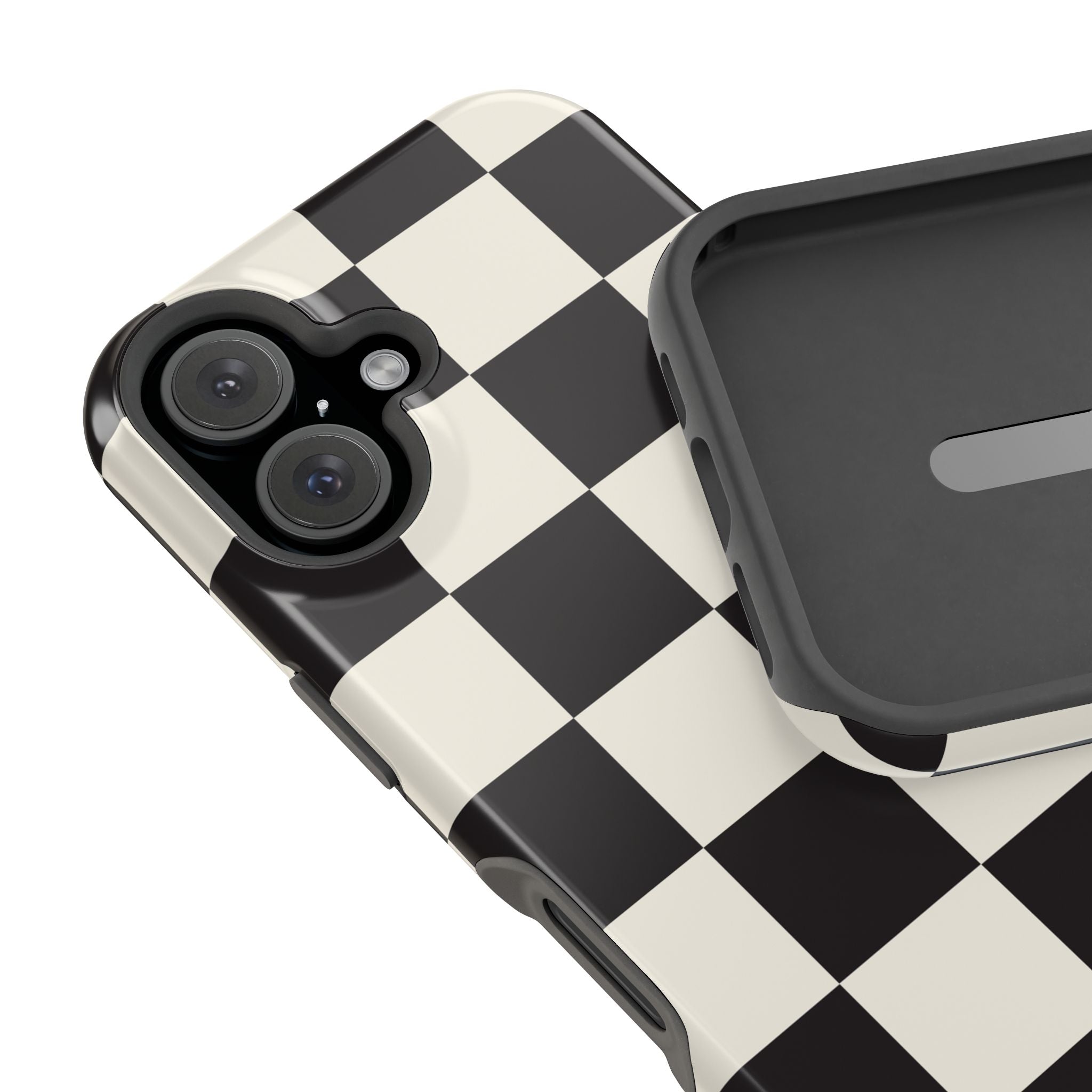 Checker Blend | Black & White Case