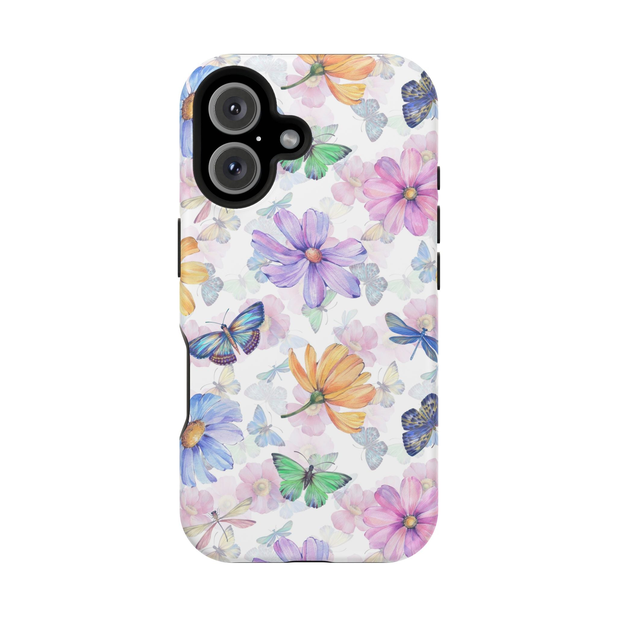 Fluttering Blooms | Watercolor Butterfly Case