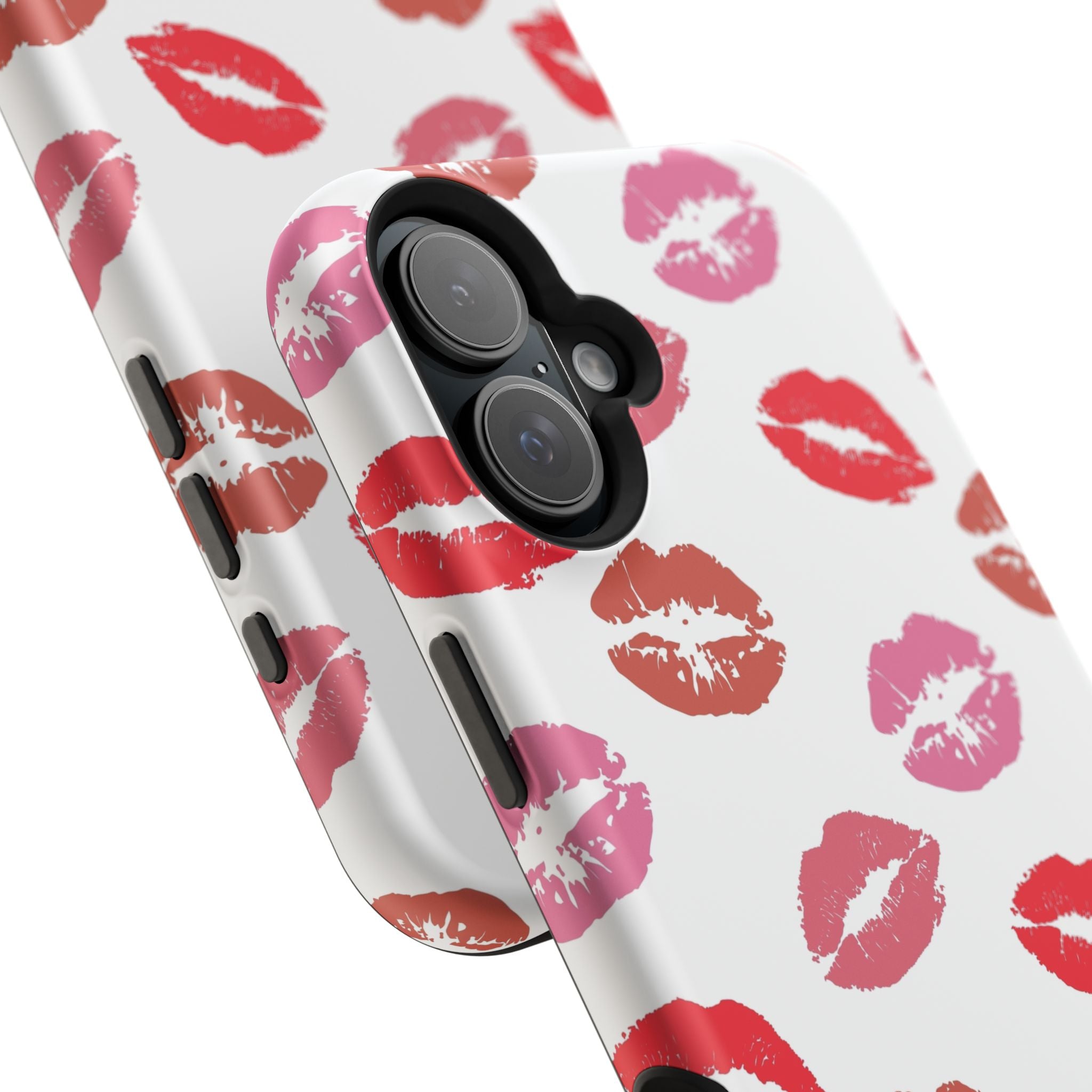 Cute Kisses iPhone Case with Lip Print Design - Fun and Protective Phone Cover