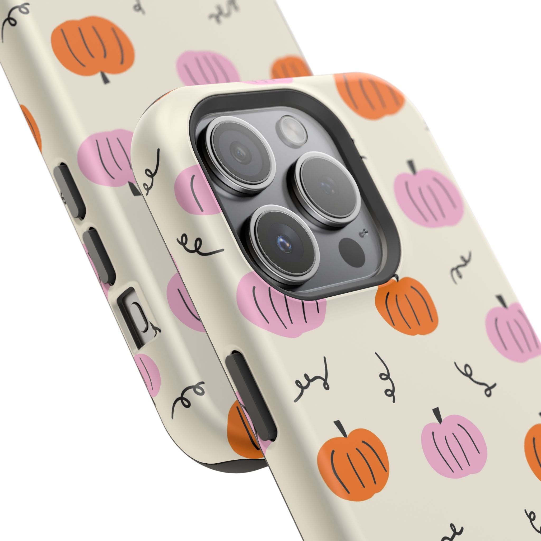 Pumpkin Pop | Beige Fall Case