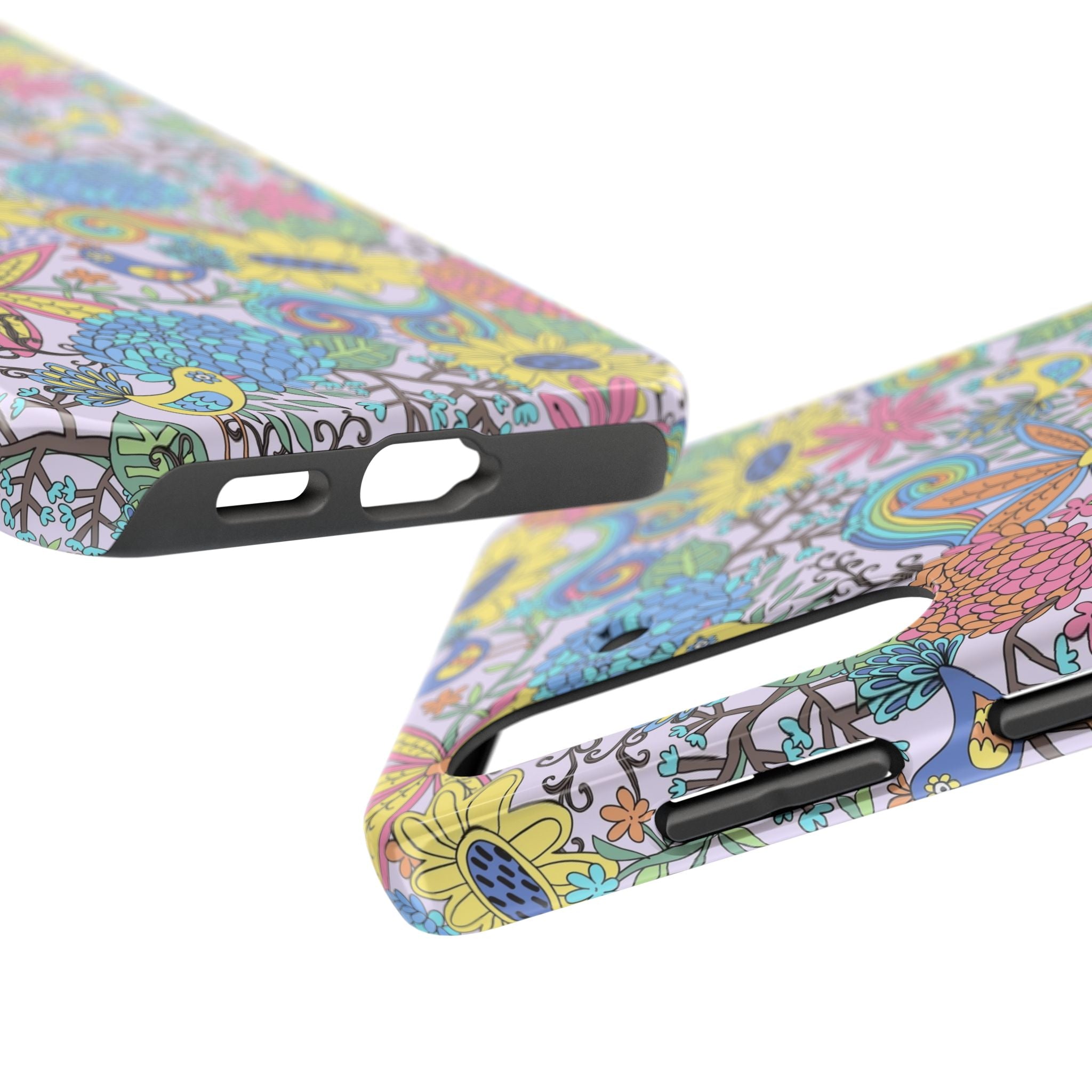 Birdsong Blooms | Retro Floral Case